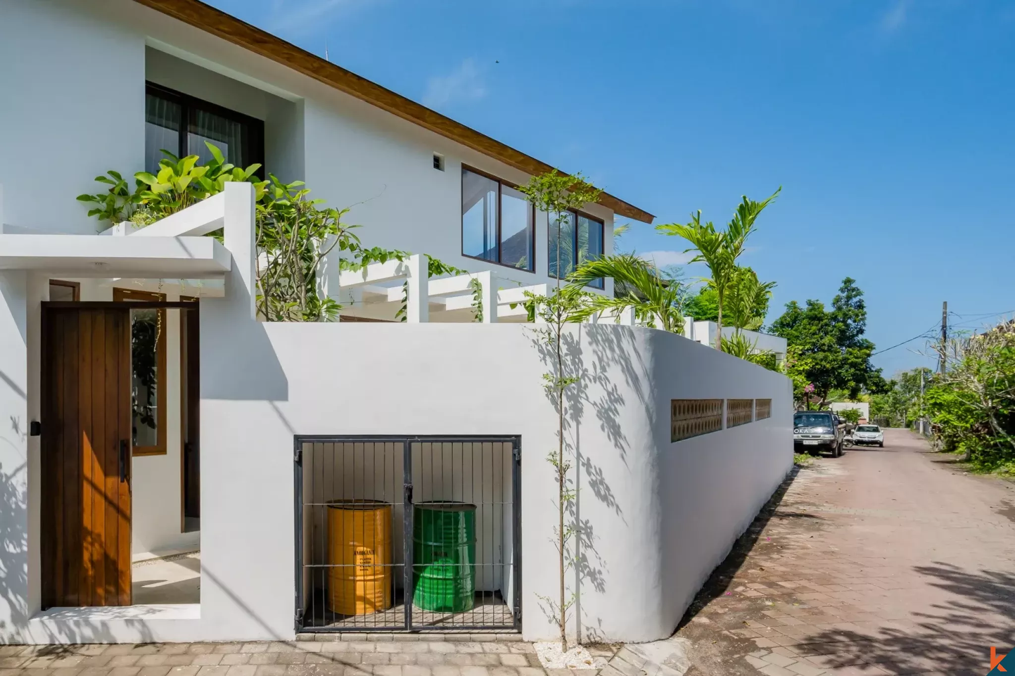 Vila sewa dua kamar tidur yang stylish dan baru di Ungasan