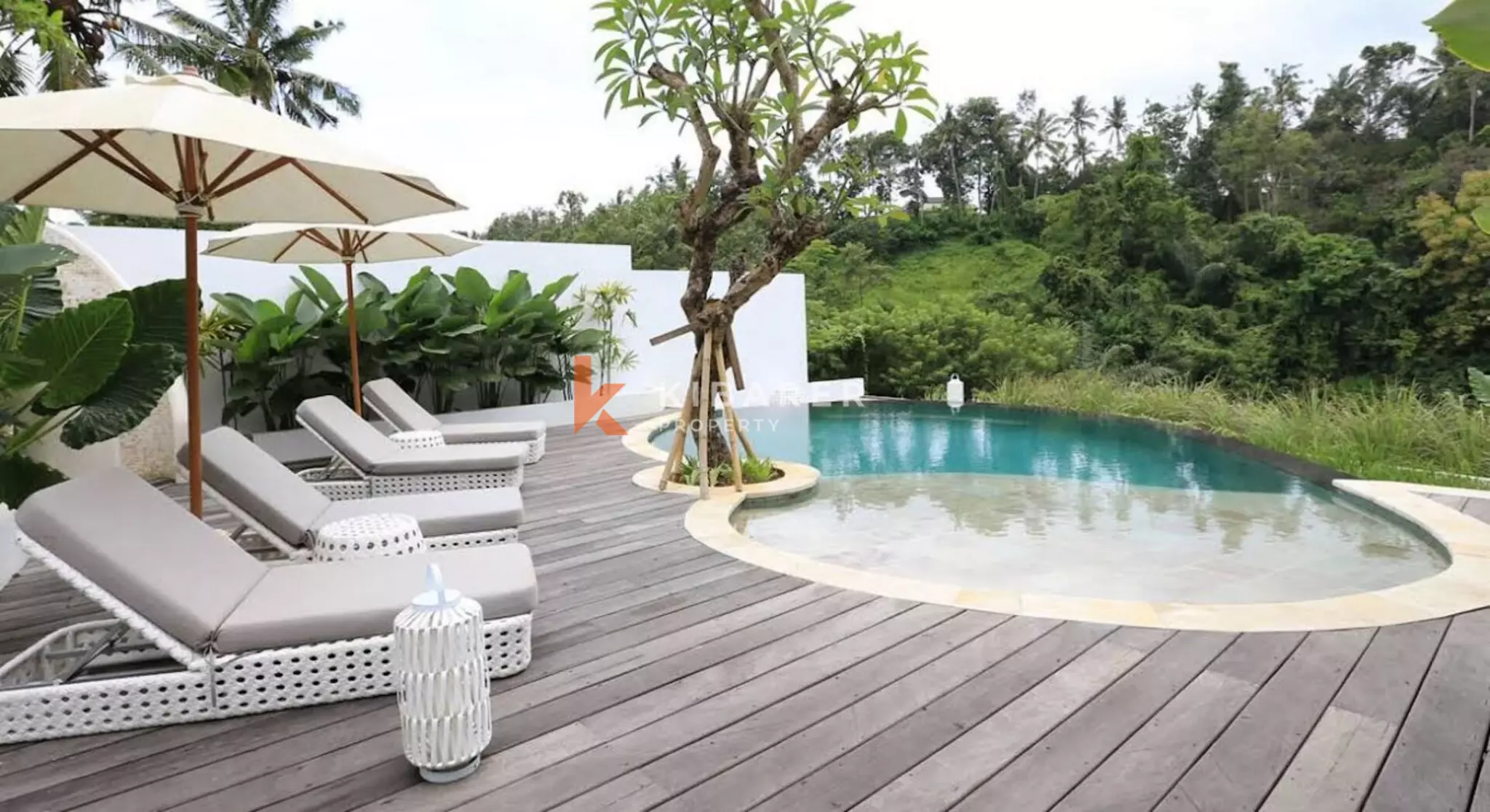 Vila Mewah Satu Kamar Tidur dengan Akses Kolam Renang Infinity di Ubud