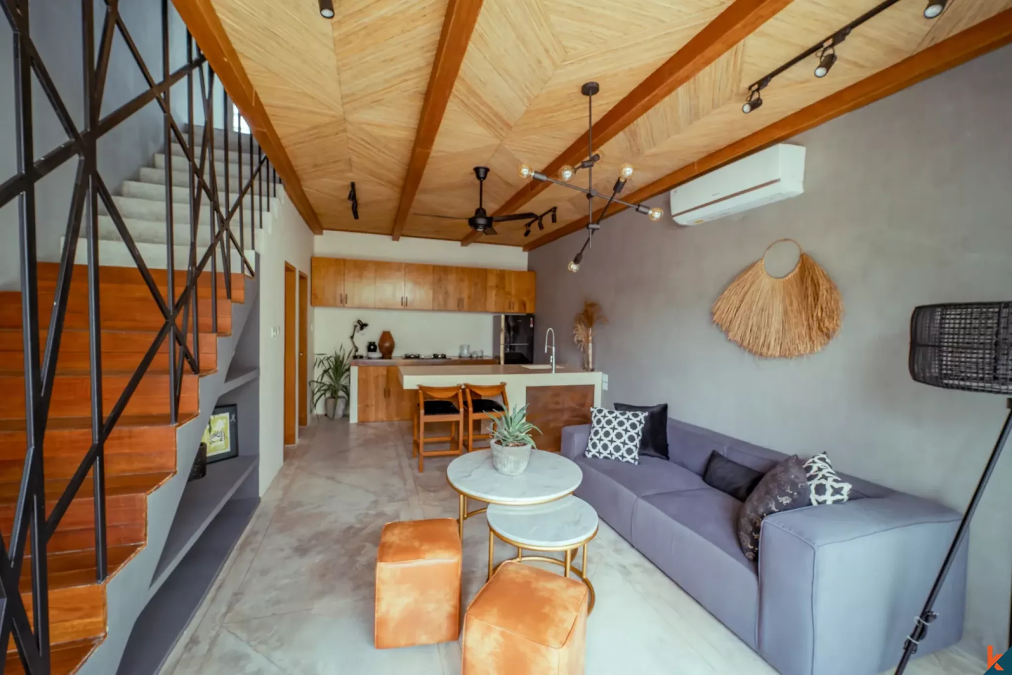 Dijual Villa Satu Kamar Tidur yang Menawan di Kayu Tulang