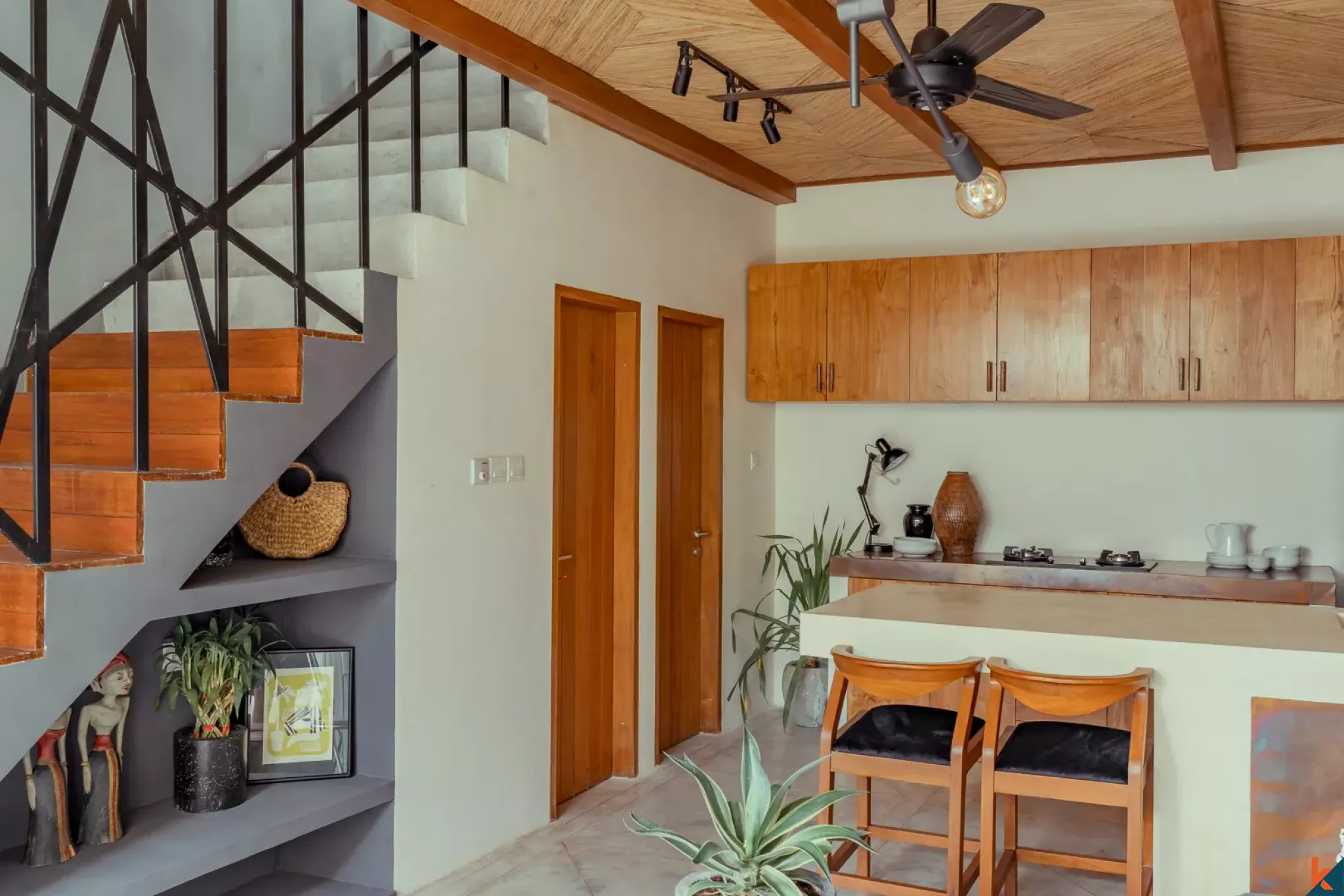 Dijual Villa Satu Kamar Tidur yang Menawan di Kayu Tulang