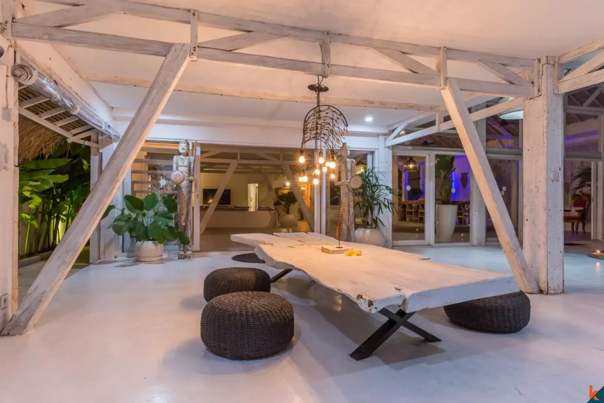 Properti Sewa Tropis Terletak di Cemagi