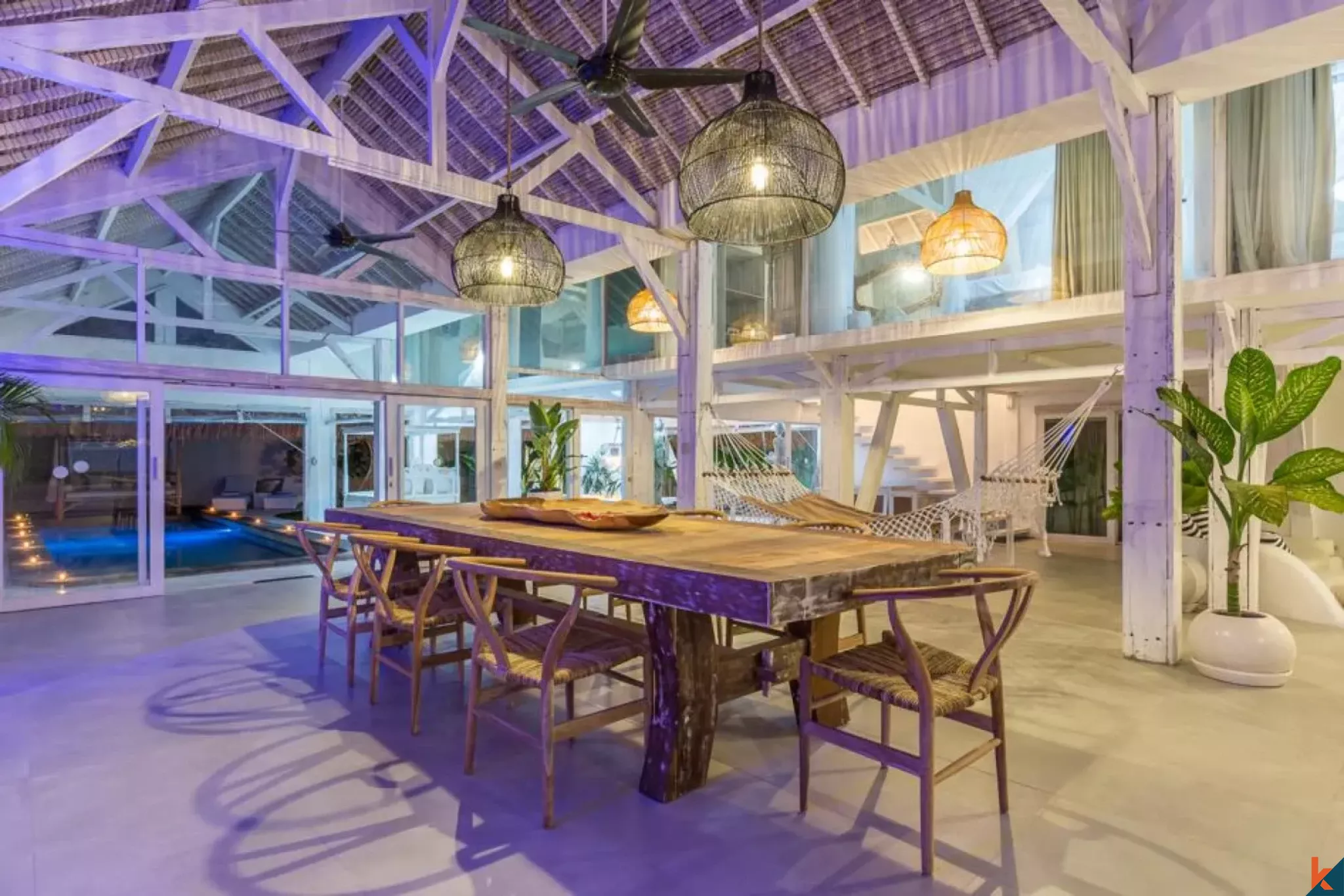 Properti Sewa Tropis Terletak di Cemagi