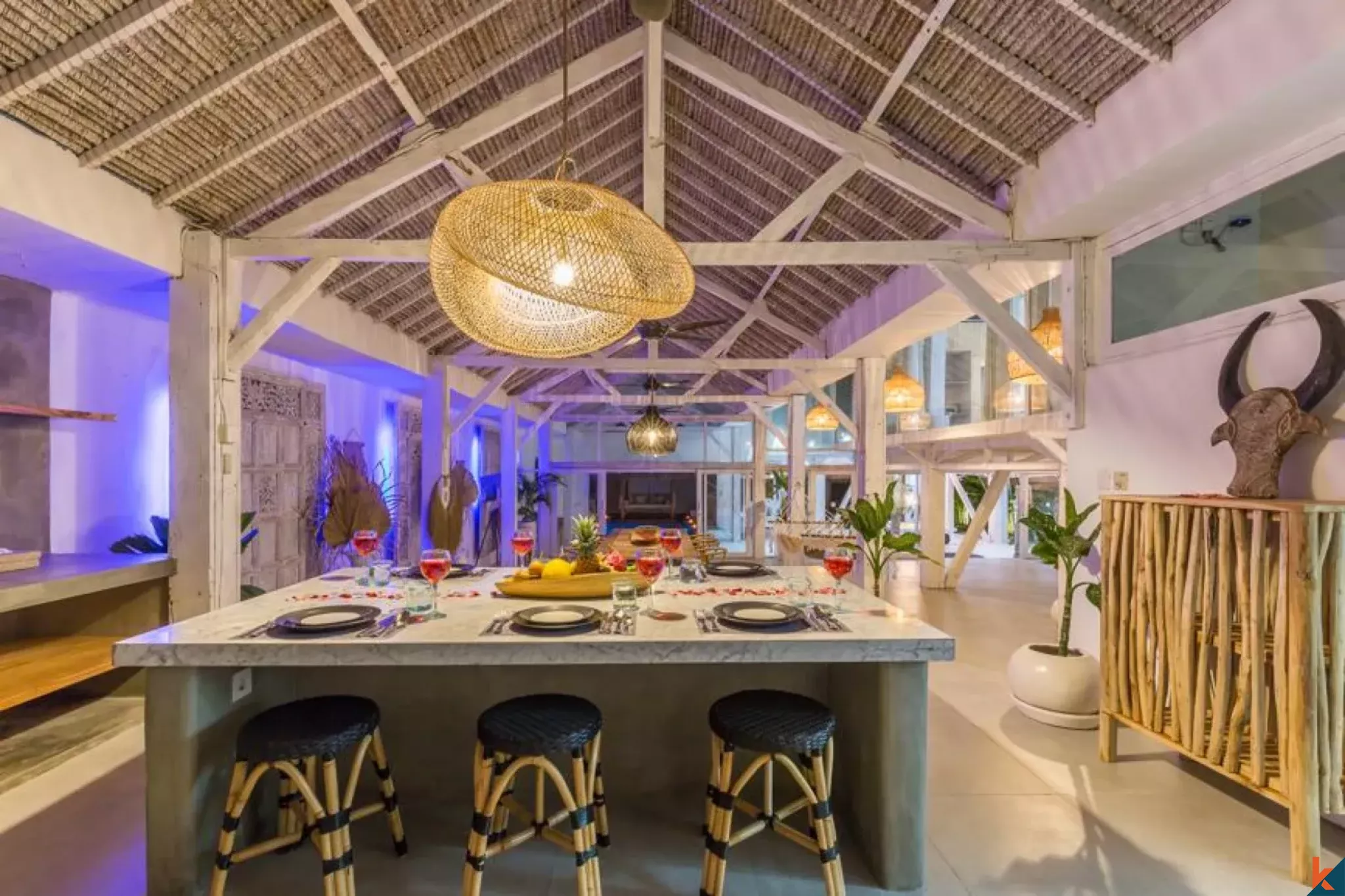 Properti Sewa Tropis Terletak di Cemagi