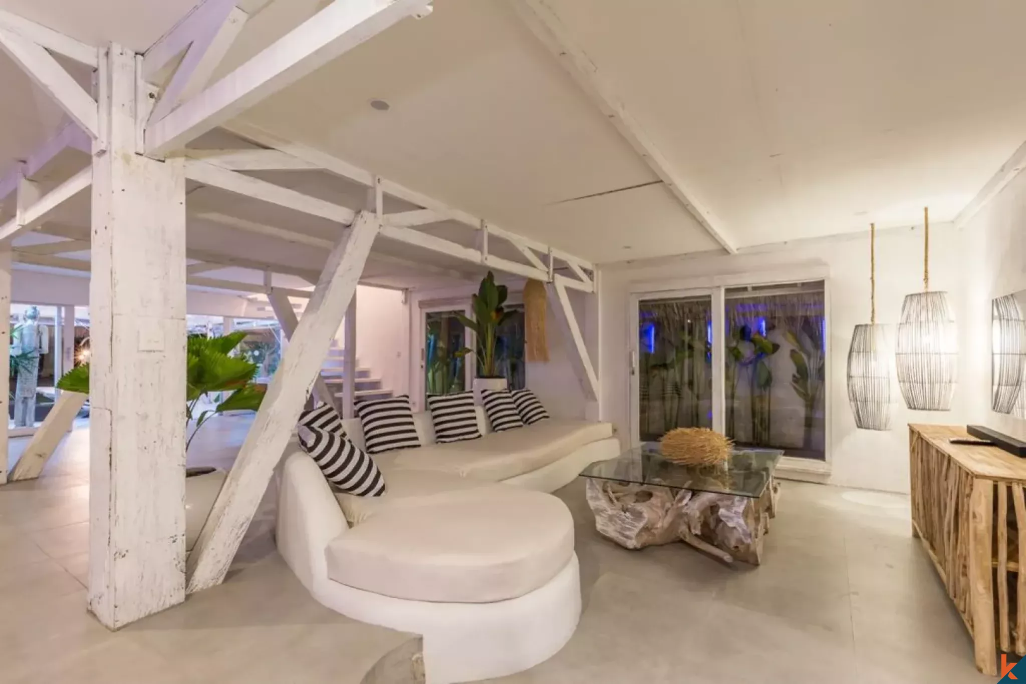 Properti Sewa Tropis Terletak di Cemagi