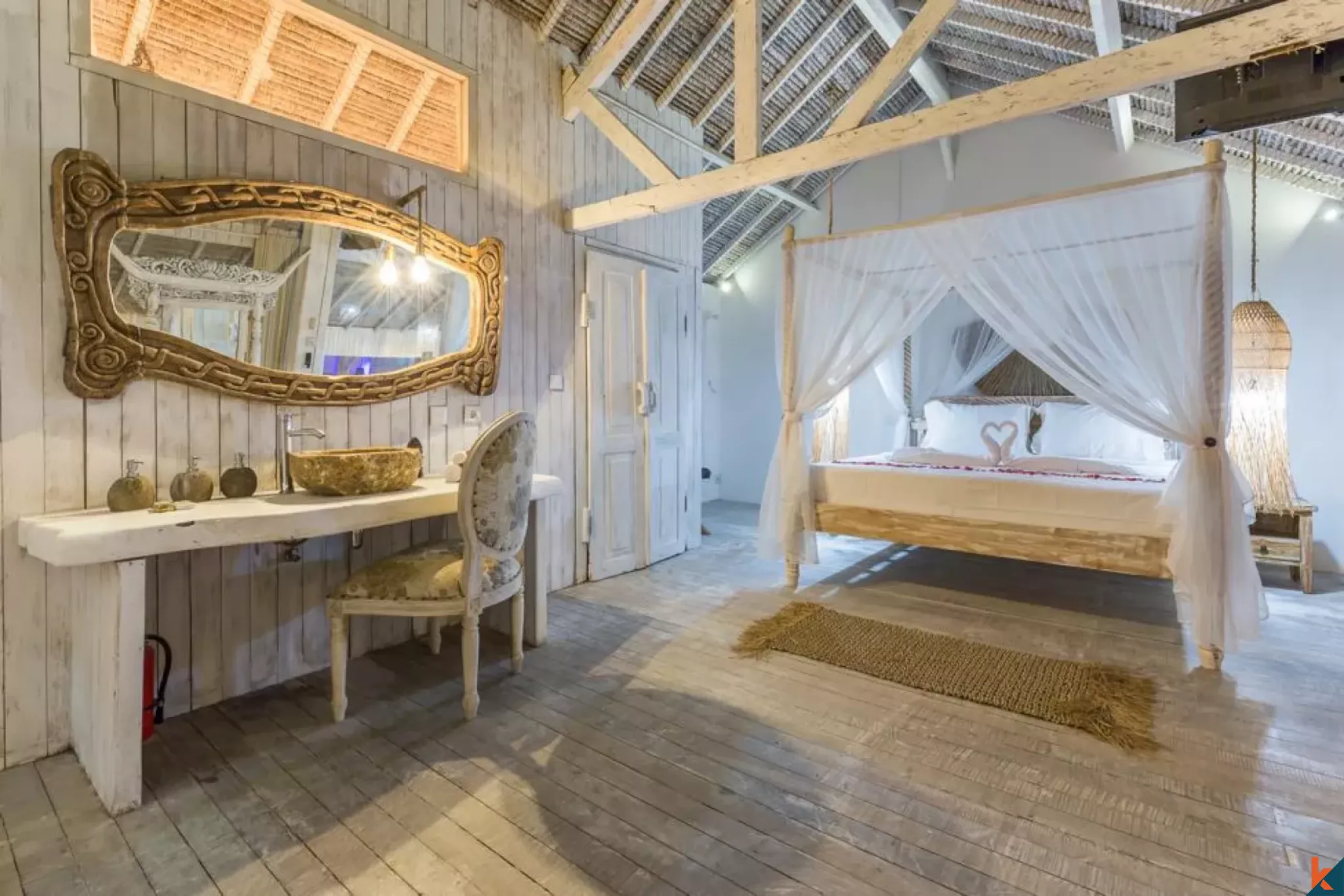 Properti Sewa Tropis Terletak di Cemagi