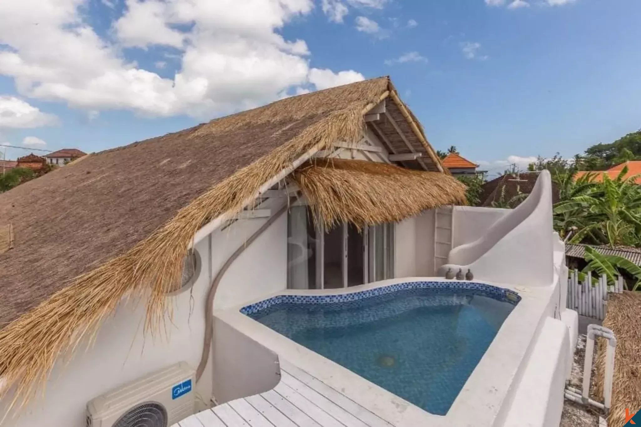 Properti Sewa Tropis Terletak di Cemagi