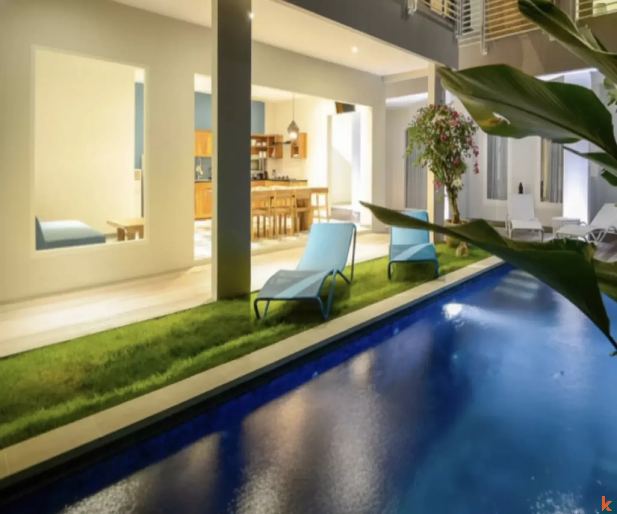 Charming One Bedroom Studio Suite with Comfort for Lease in Kerobokan