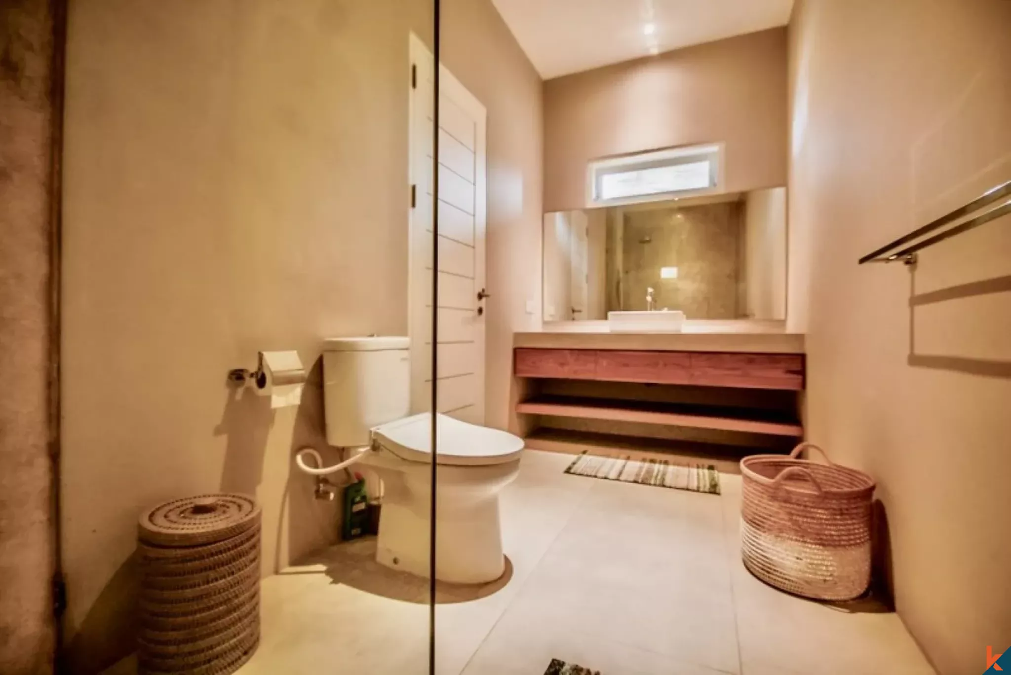 Charming One Bedroom Studio Suite with Comfort for Lease in Kerobokan