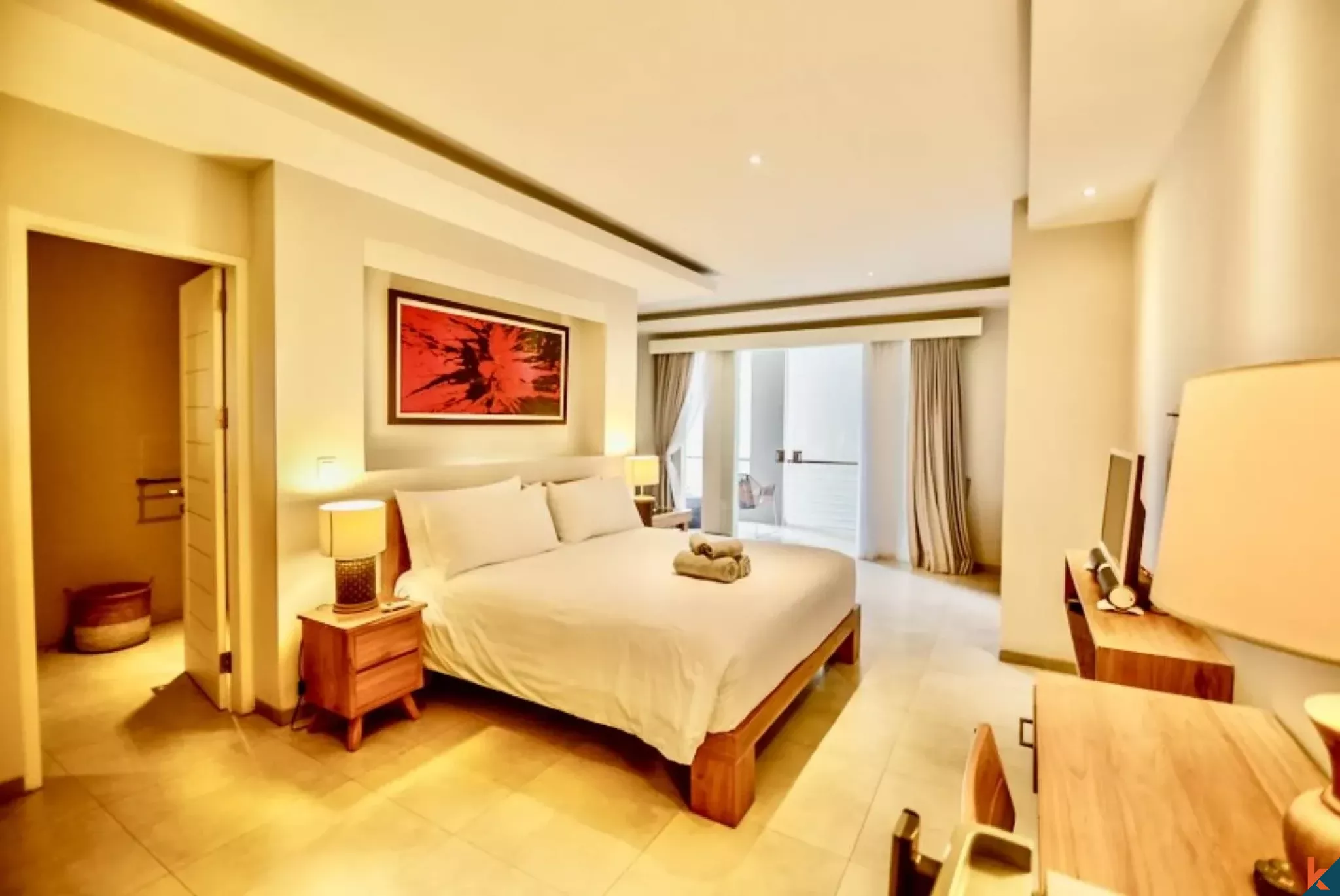 Charming One Bedroom Studio Suite with Comfort for Lease in Kerobokan