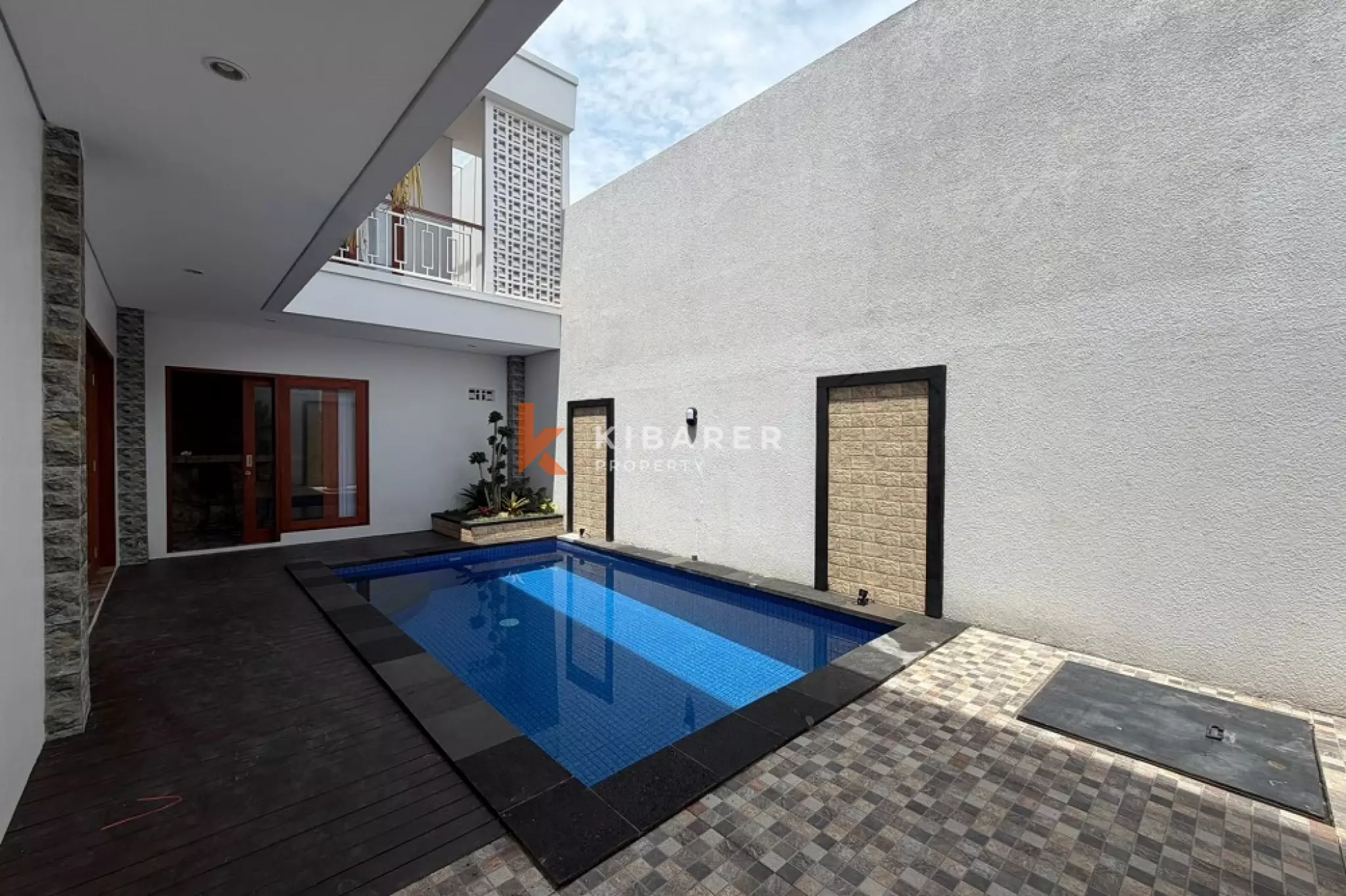 Villa Modern Dua Kamar Tidur yang Nyaman di Padangsambian