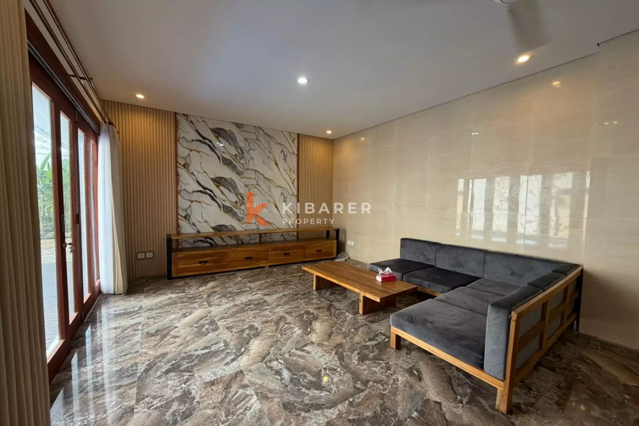 Villa Modern Dua Kamar Tidur yang Nyaman di Padangsambian