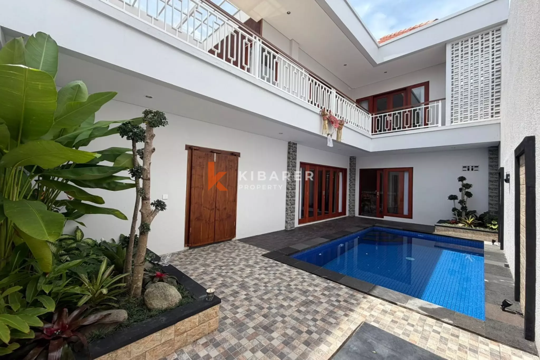 Villa Modern Dua Kamar Tidur yang Nyaman di Padangsambian