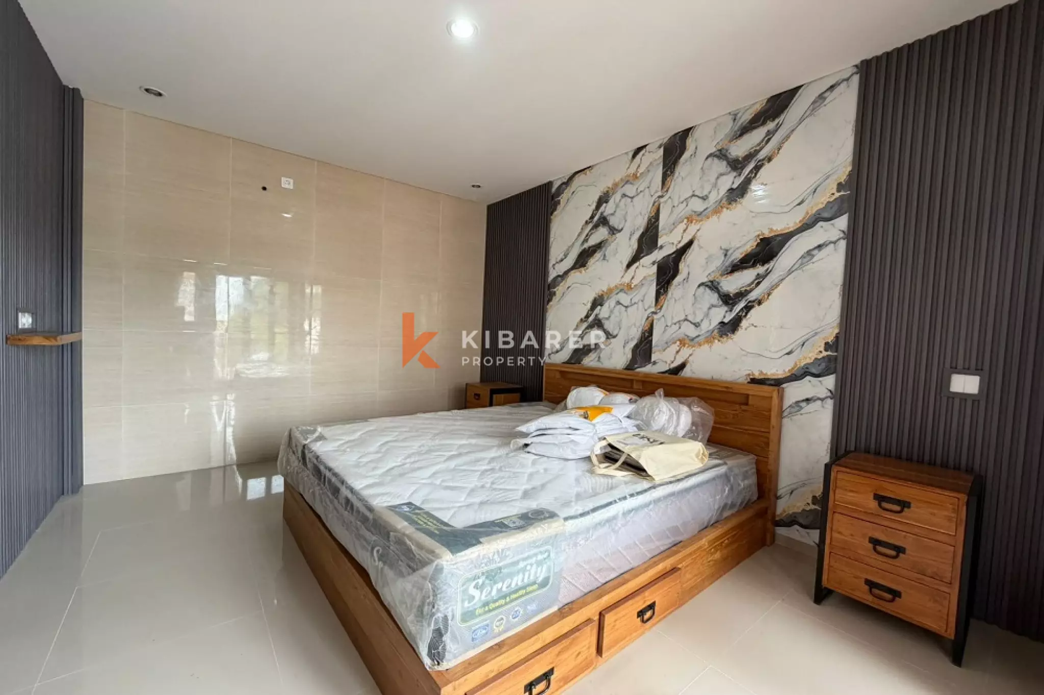 Villa Modern Dua Kamar Tidur yang Nyaman di Padangsambian