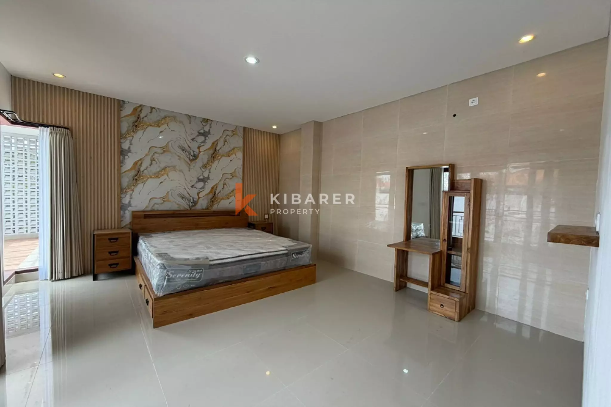 Villa Modern Dua Kamar Tidur yang Nyaman di Padangsambian