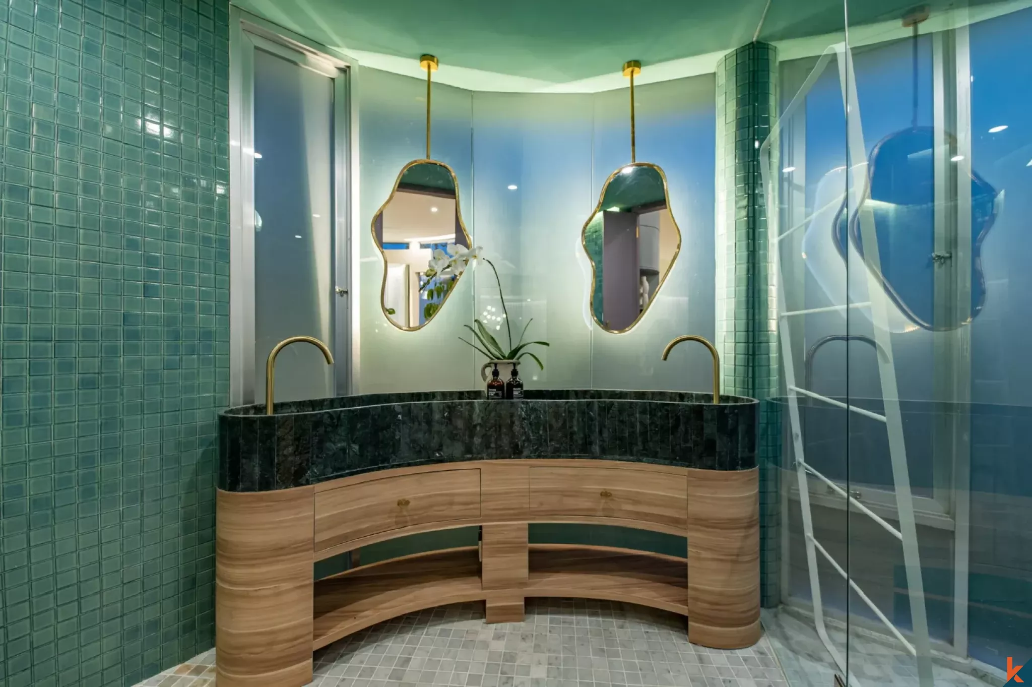 Unique one bedroom futuristic property leasehold in Umalas