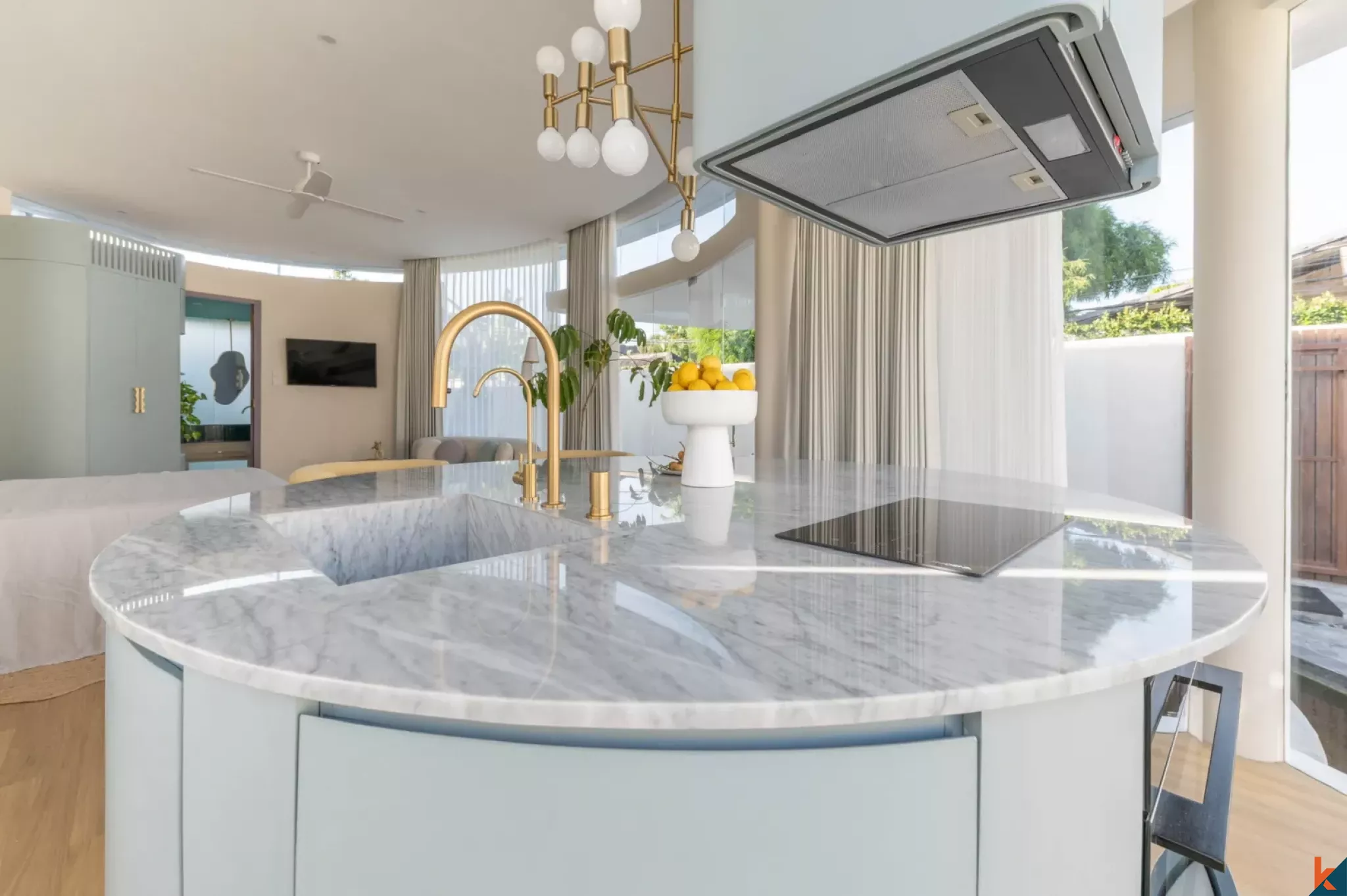 Unique one bedroom futuristic property leasehold in Umalas