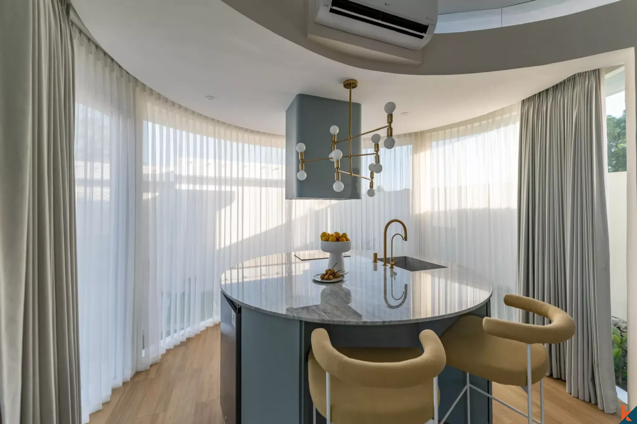 Unique one bedroom futuristic property leasehold in Umalas