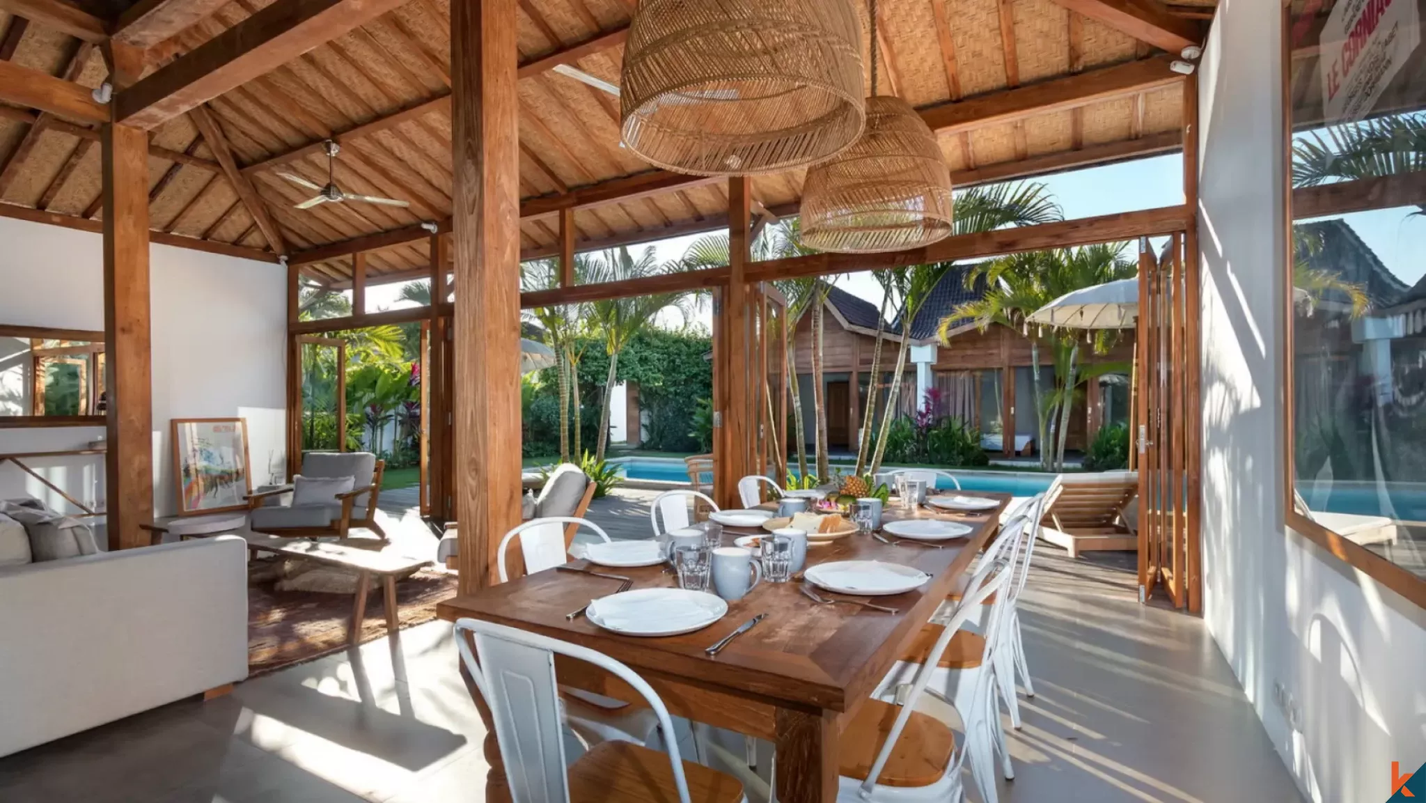 Modern Joglo Style Leasehold Four Bedroom Property in Batu Belig