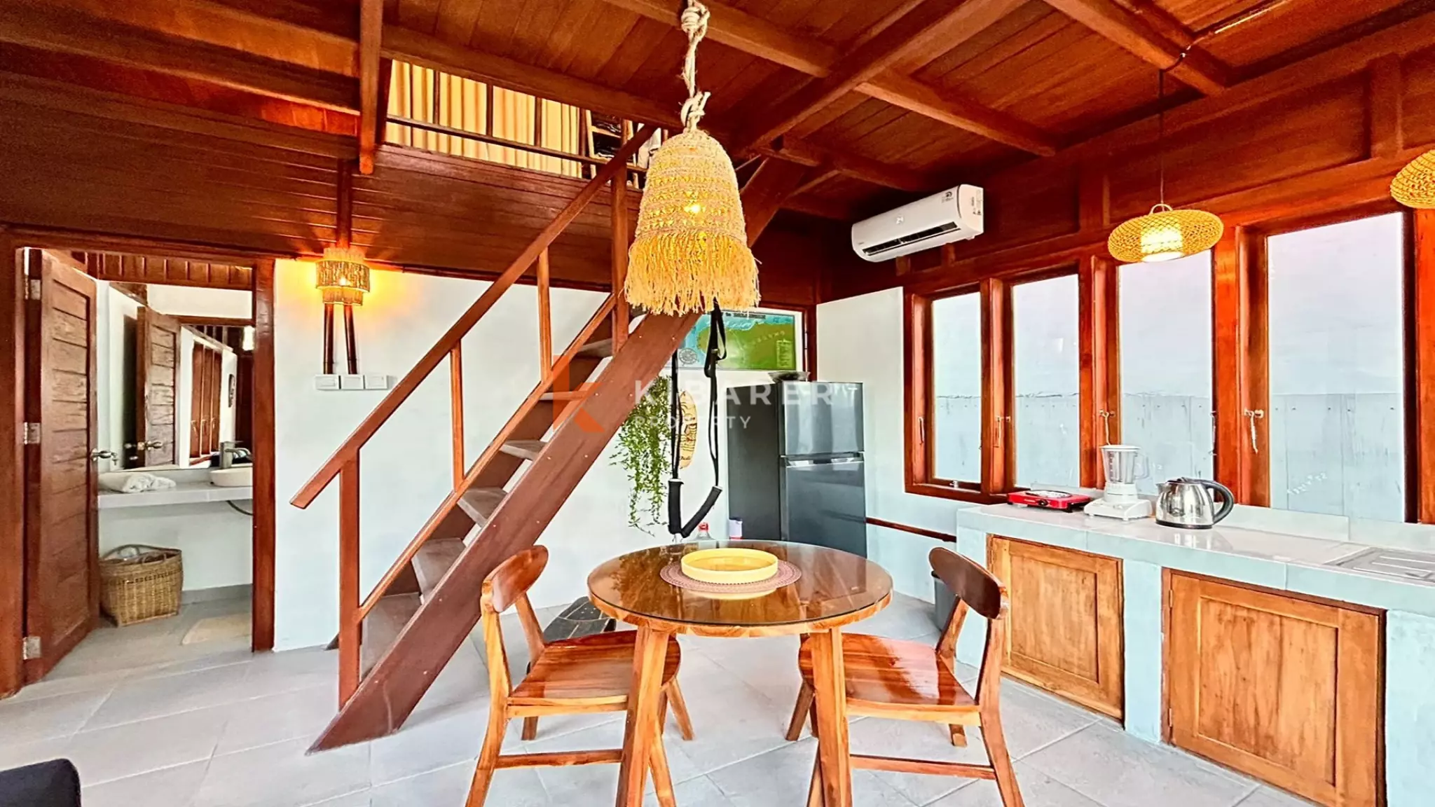 Comfortable Two-Storey Home for Lease One Bedroom in a Peaceful Uluwatu (Minimum 5-Years Rental)