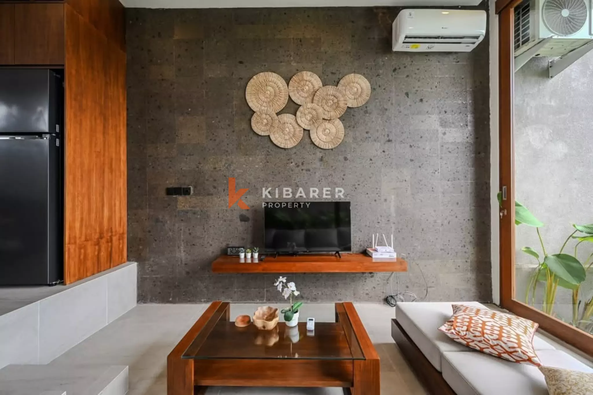 Modern Beachside Two Bedroom Villa with Private Pool and Paddy Views Kedungu