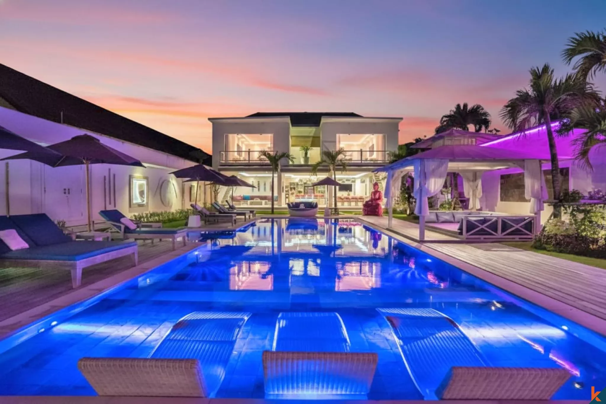 Vila investasi sewa jangka panjang empat kamar tidur yang indah di Bidadari