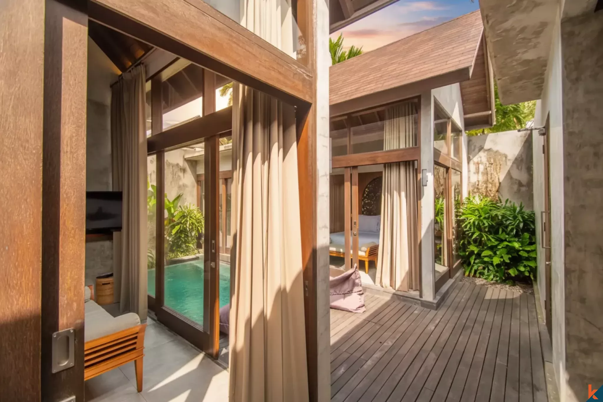 High Quality Two Bedroom Leasehold Property Part of Five Stars Villa Resort in Nusa Dua