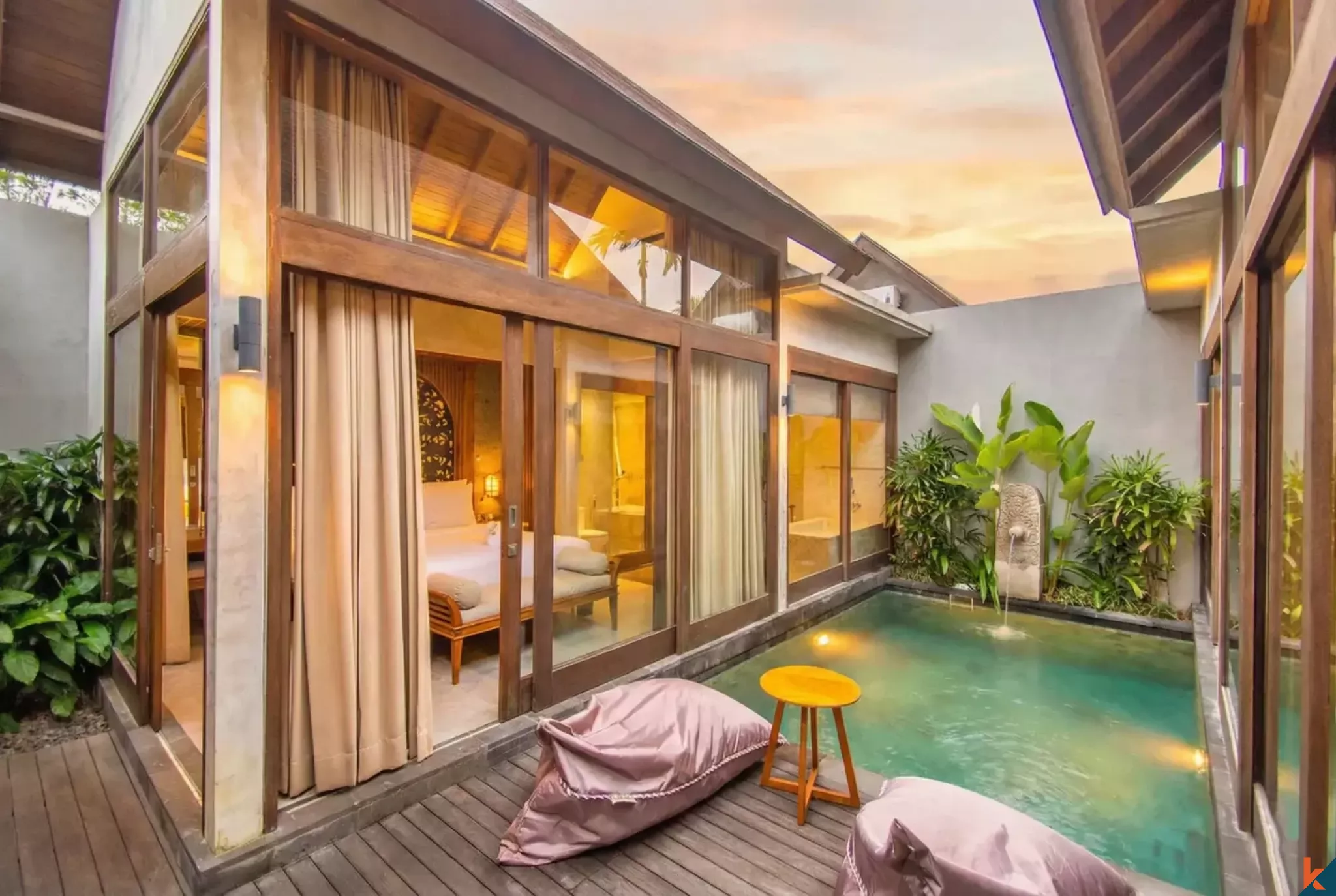 High Quality Two Bedroom Leasehold Property Part of Five Stars Villa Resort in Nusa Dua