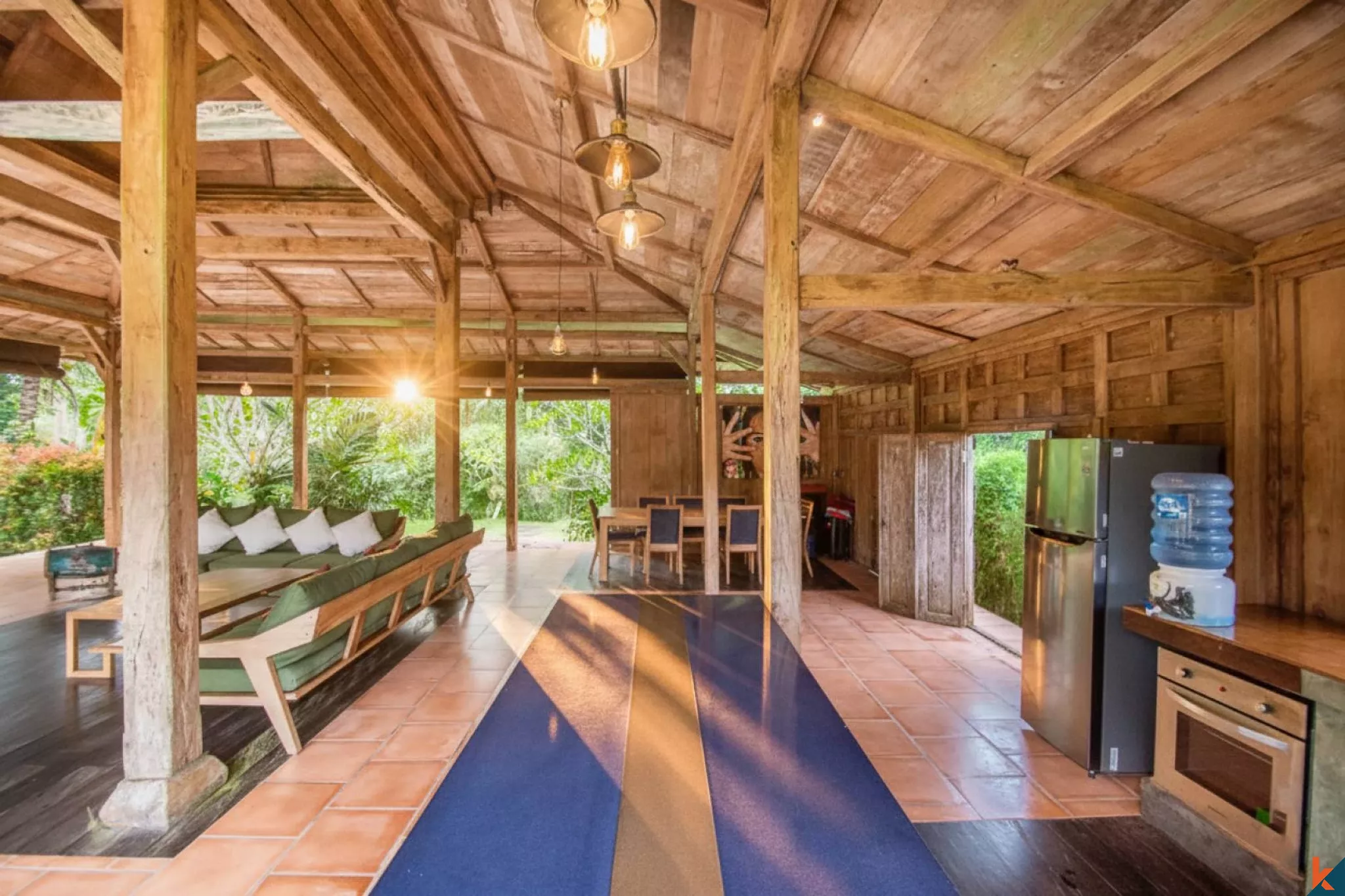Leasehold joglo style four bedroom estate with great jungle views in Ubud - Taro