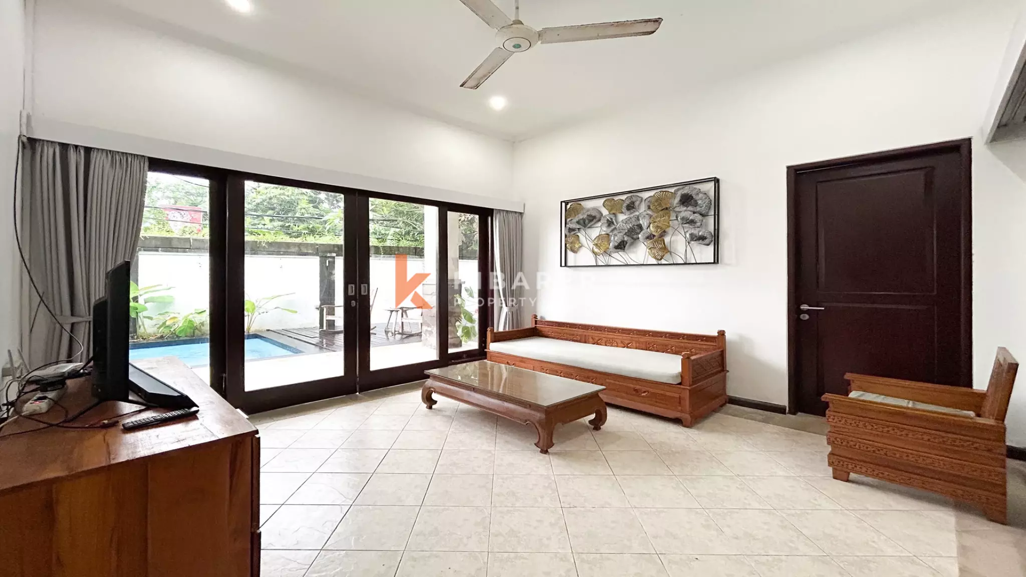 Magnifique villa familiale de deux chambres à Sanur offrant espace, confort et intimité