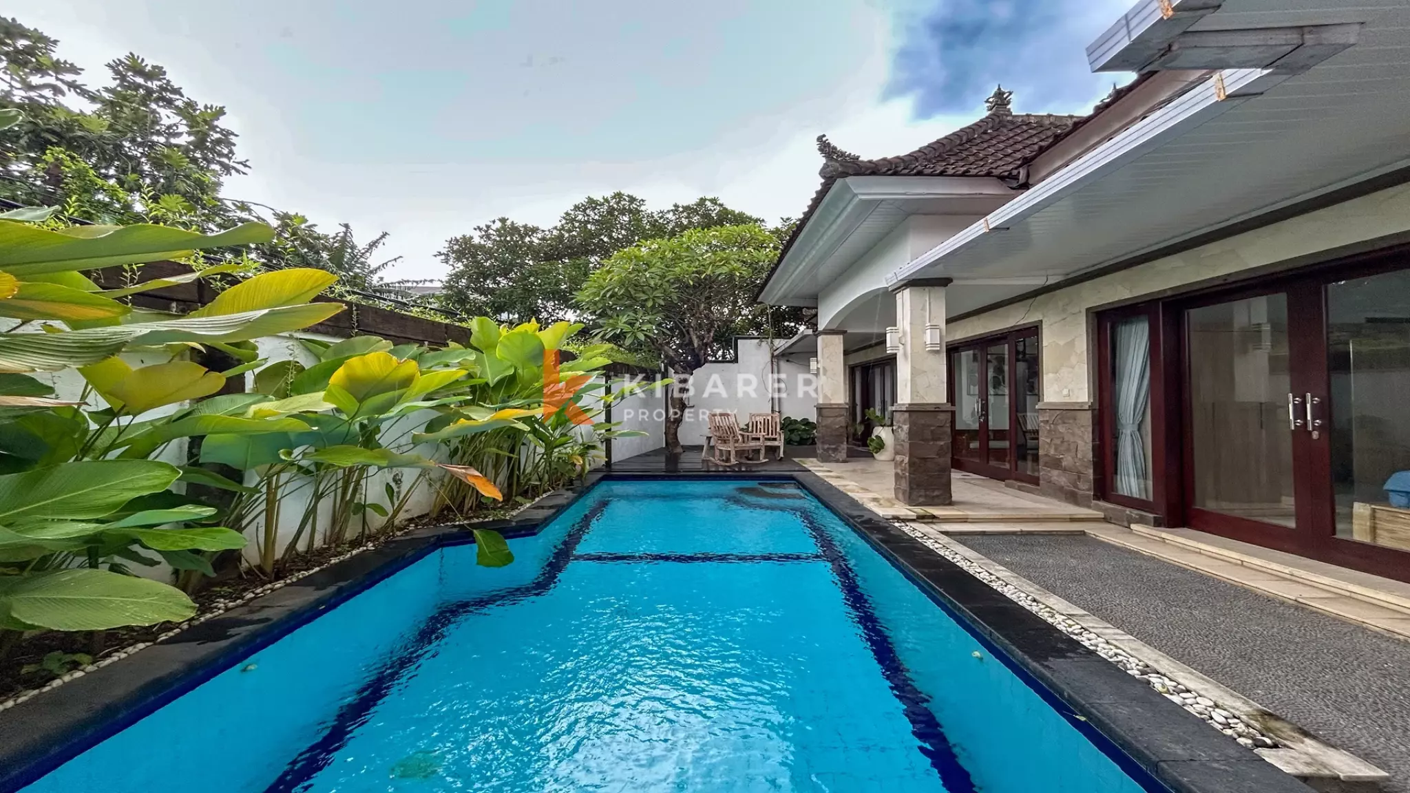 Magnifique villa familiale de deux chambres à Sanur offrant espace, confort et intimité