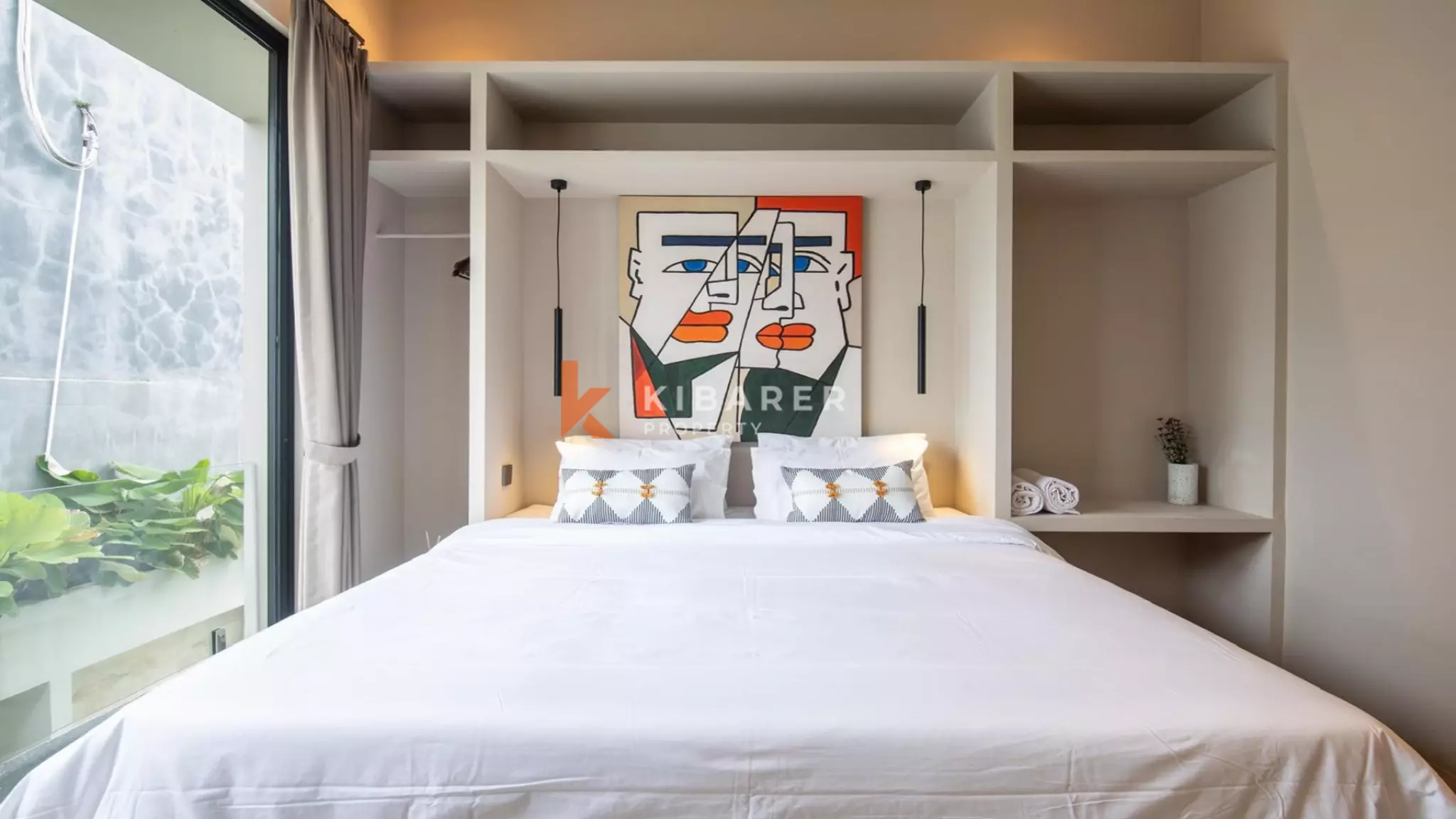 Charmante villa de quatre chambres avec piscine à Berawa