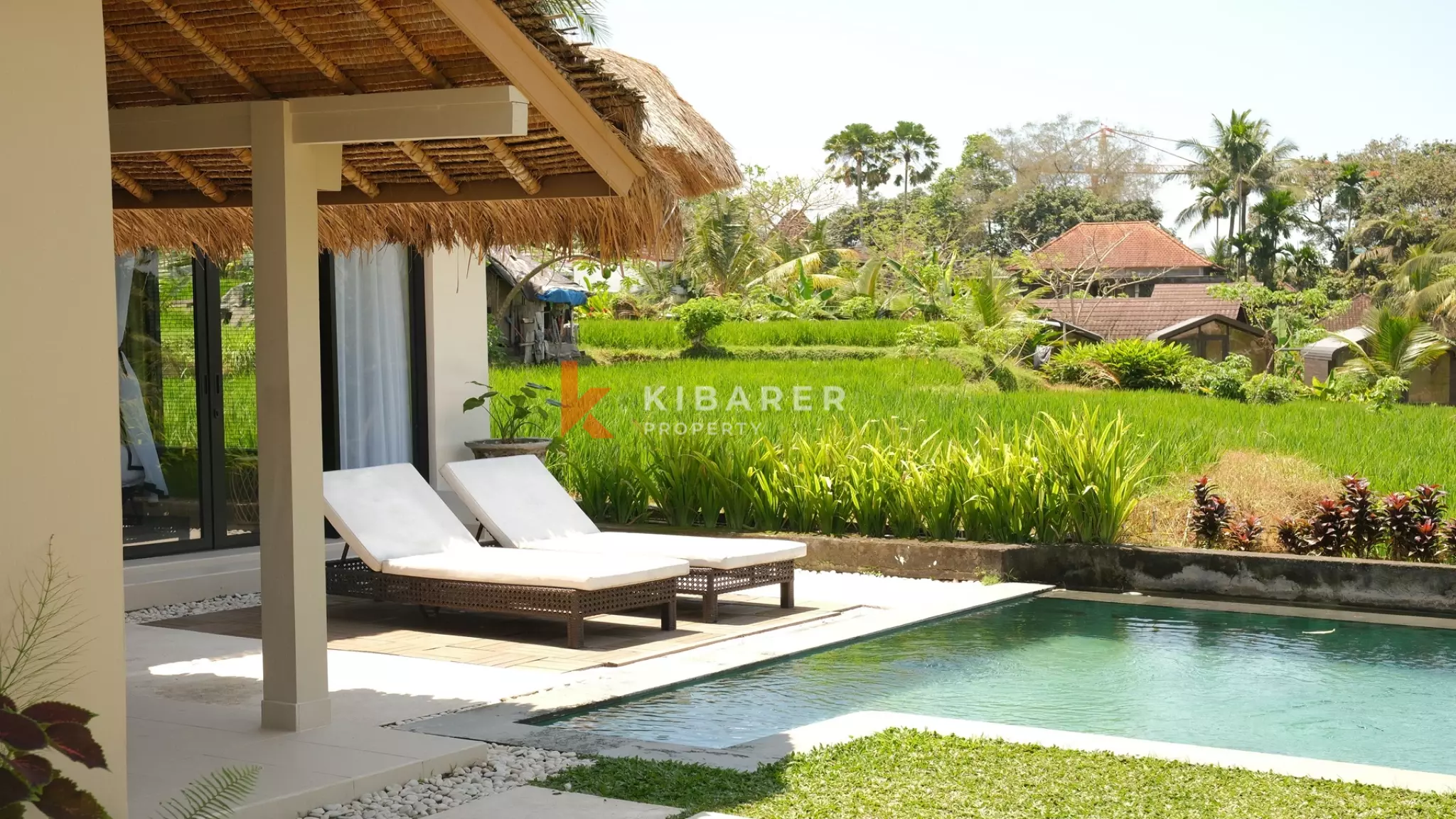 Tropical Sanctuary: Private Two-Bedroom Villa with Pool in Ubud