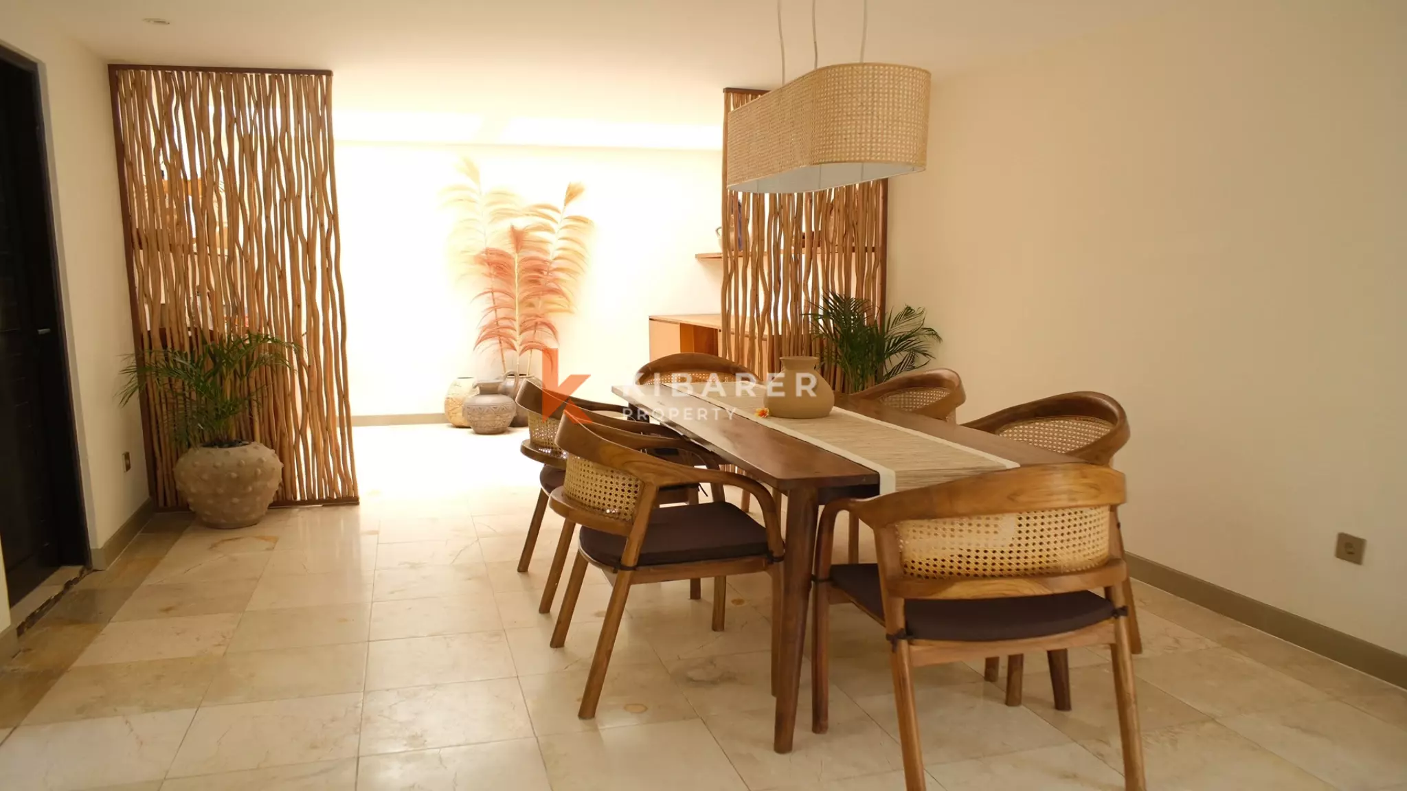 Serene Two-Bedroom Pool Villa in Ubud with Open Living and Tropical Garden