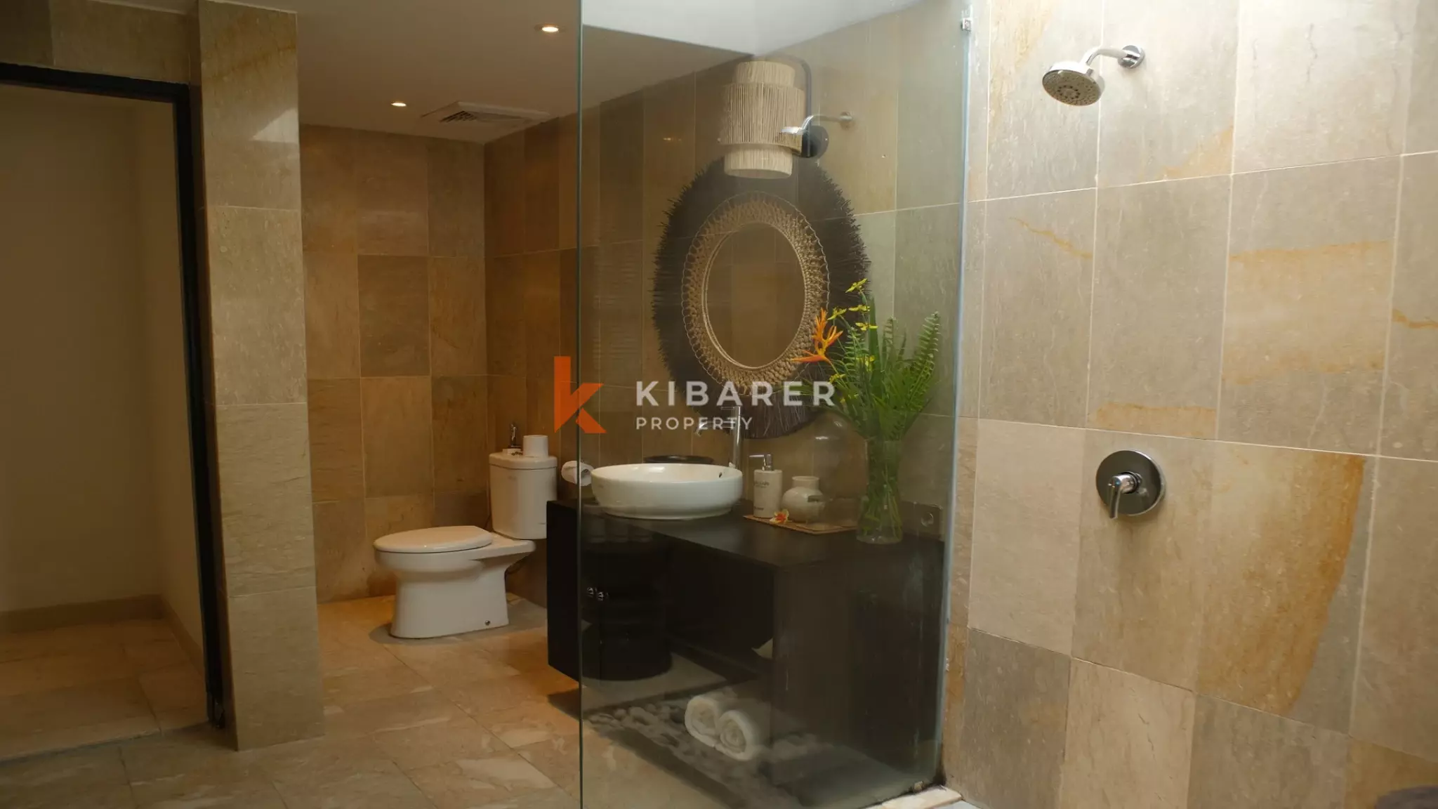 Serene Two-Bedroom Pool Villa in Ubud with Open Living and Tropical Garden