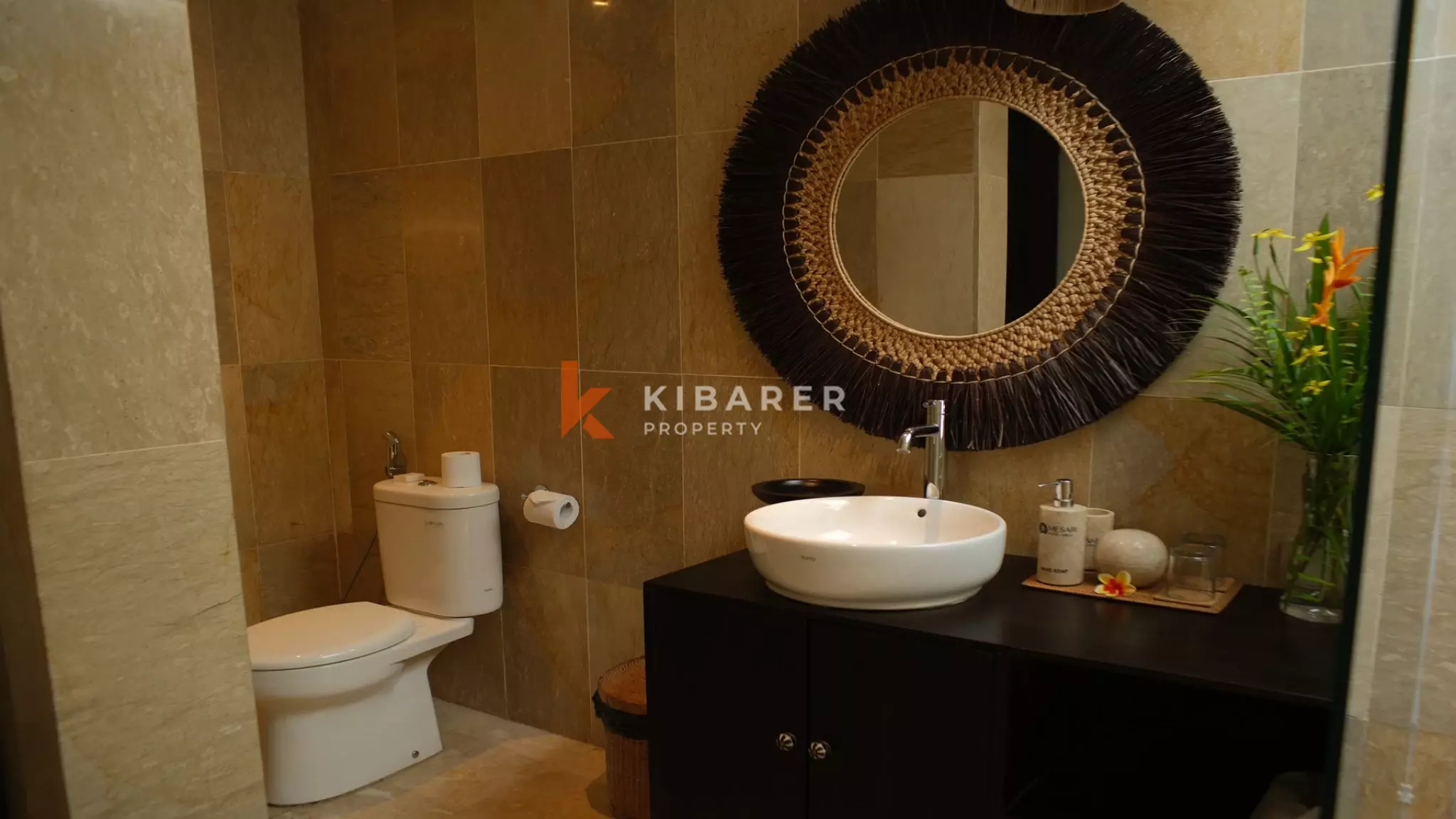 Serene Two-Bedroom Pool Villa in Ubud with Open Living and Tropical Garden