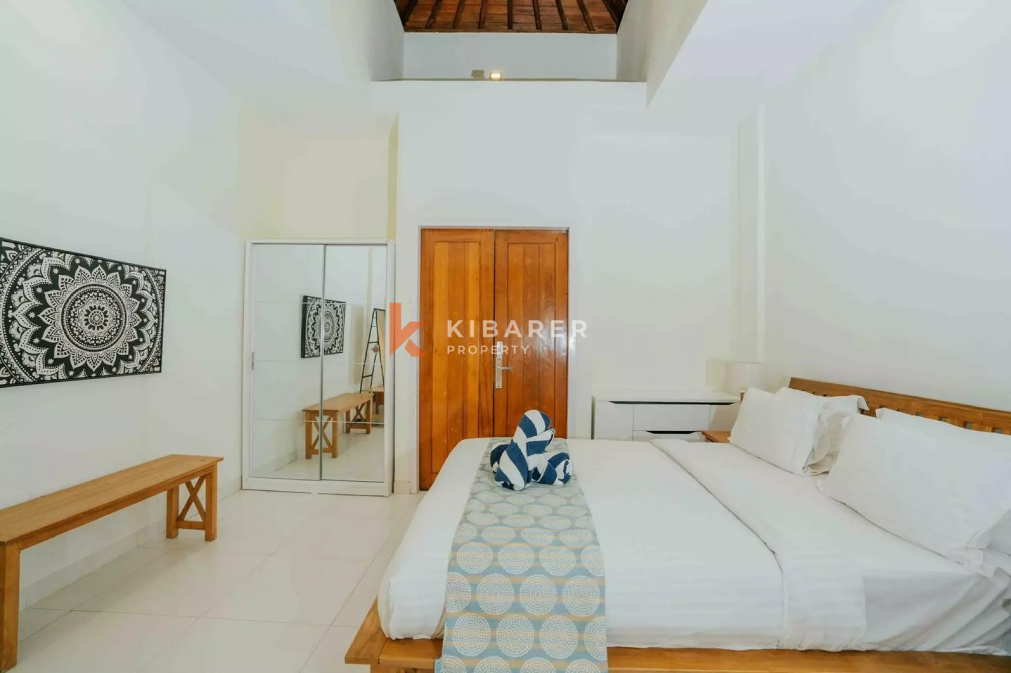 Villa 2 chambres sécurisée – À 10 minutes à pied de la plage Double Six – Seminyak