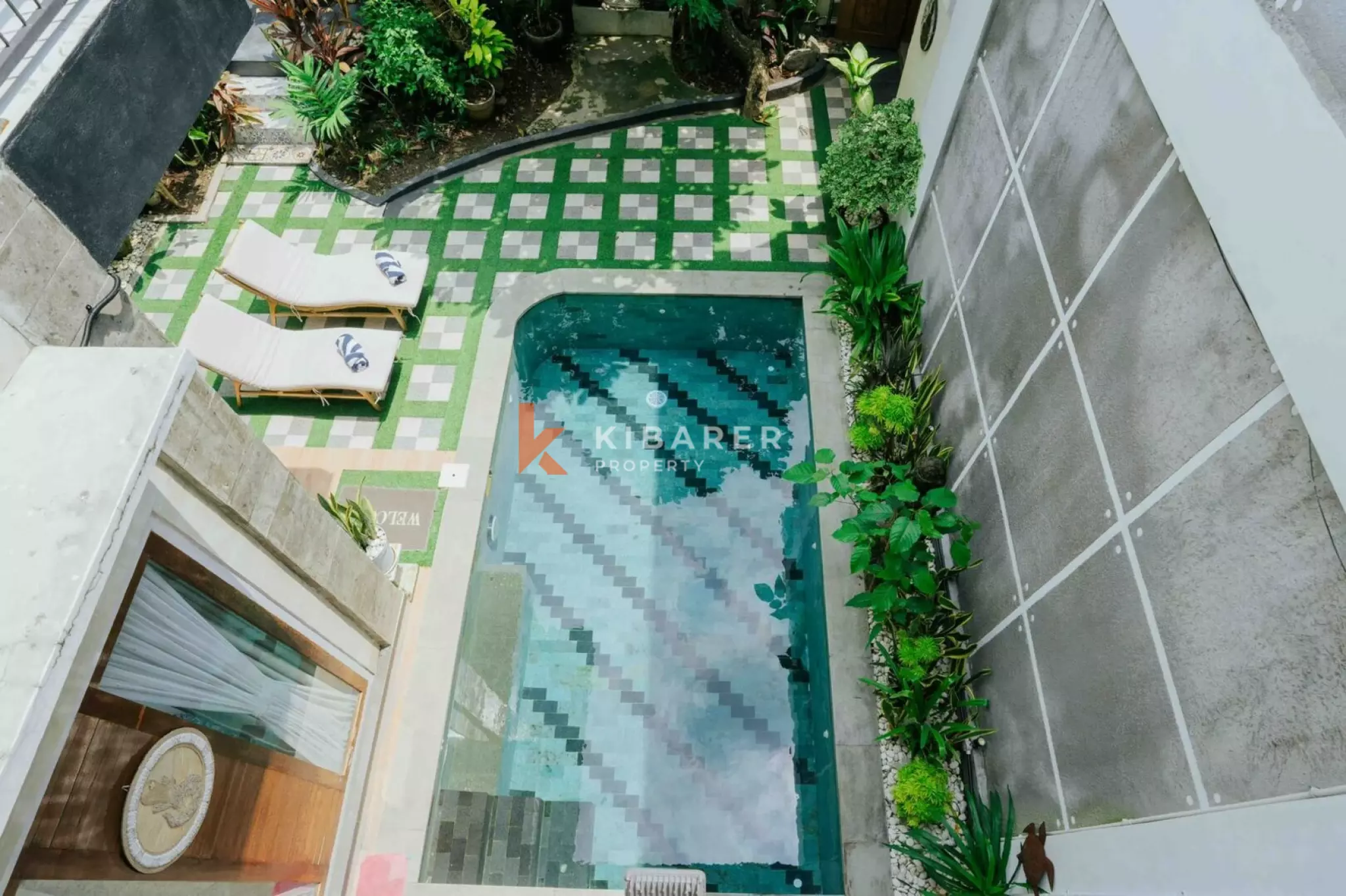 Villa 2 chambres sécurisée – À 10 minutes à pied de la plage Double Six – Seminyak