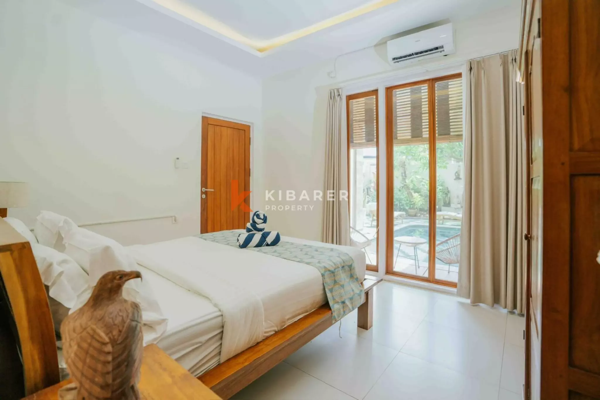 Villa 2 chambres sécurisée – À 10 minutes à pied de la plage Double Six – Seminyak