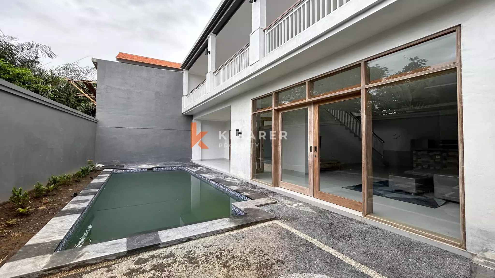 Three-Bedroom Balinese-Style Villa with Private Pool in Kerobokan