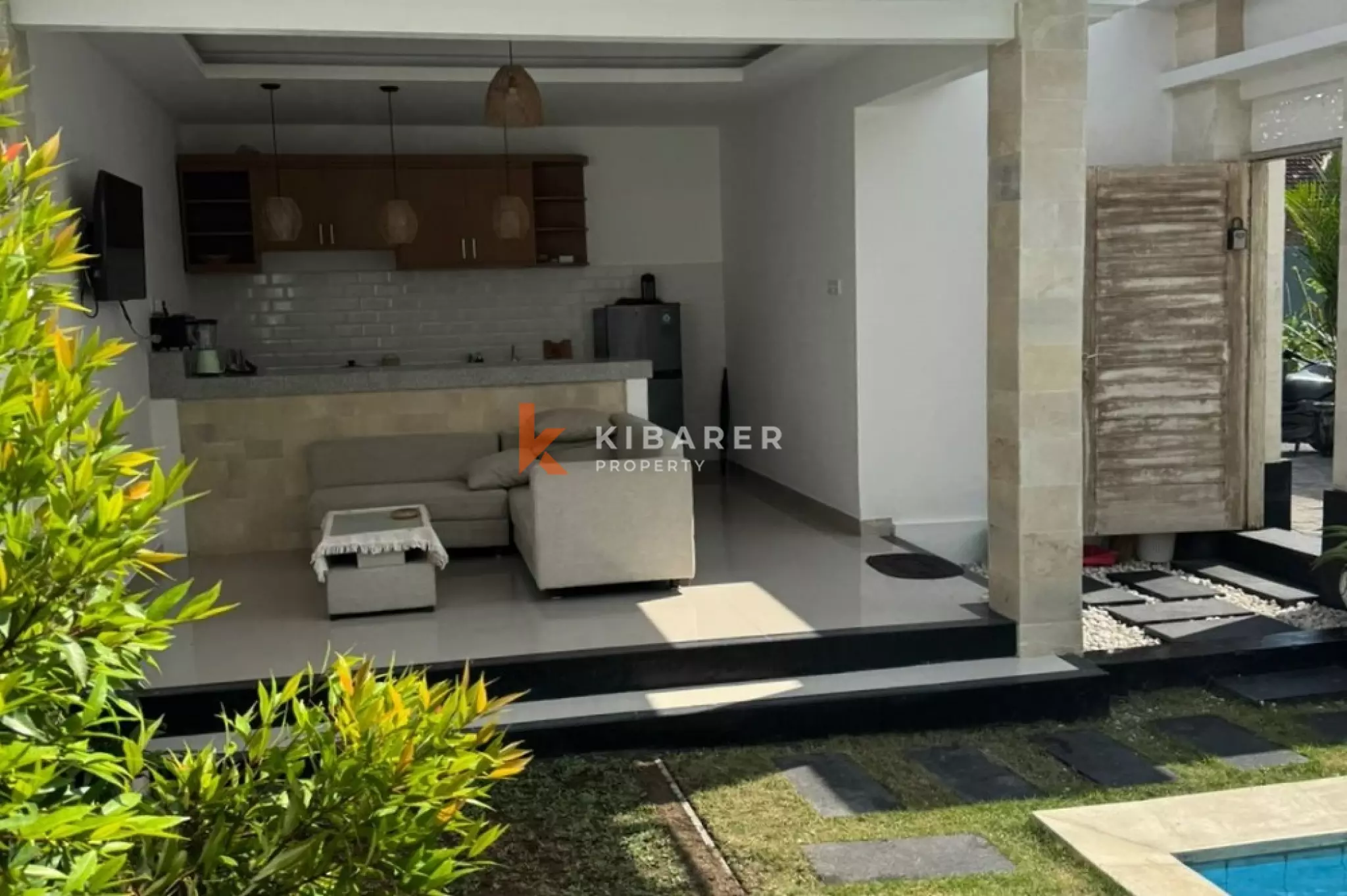 Compact Two-Bedrooms Enclosed Living in Berawa Area