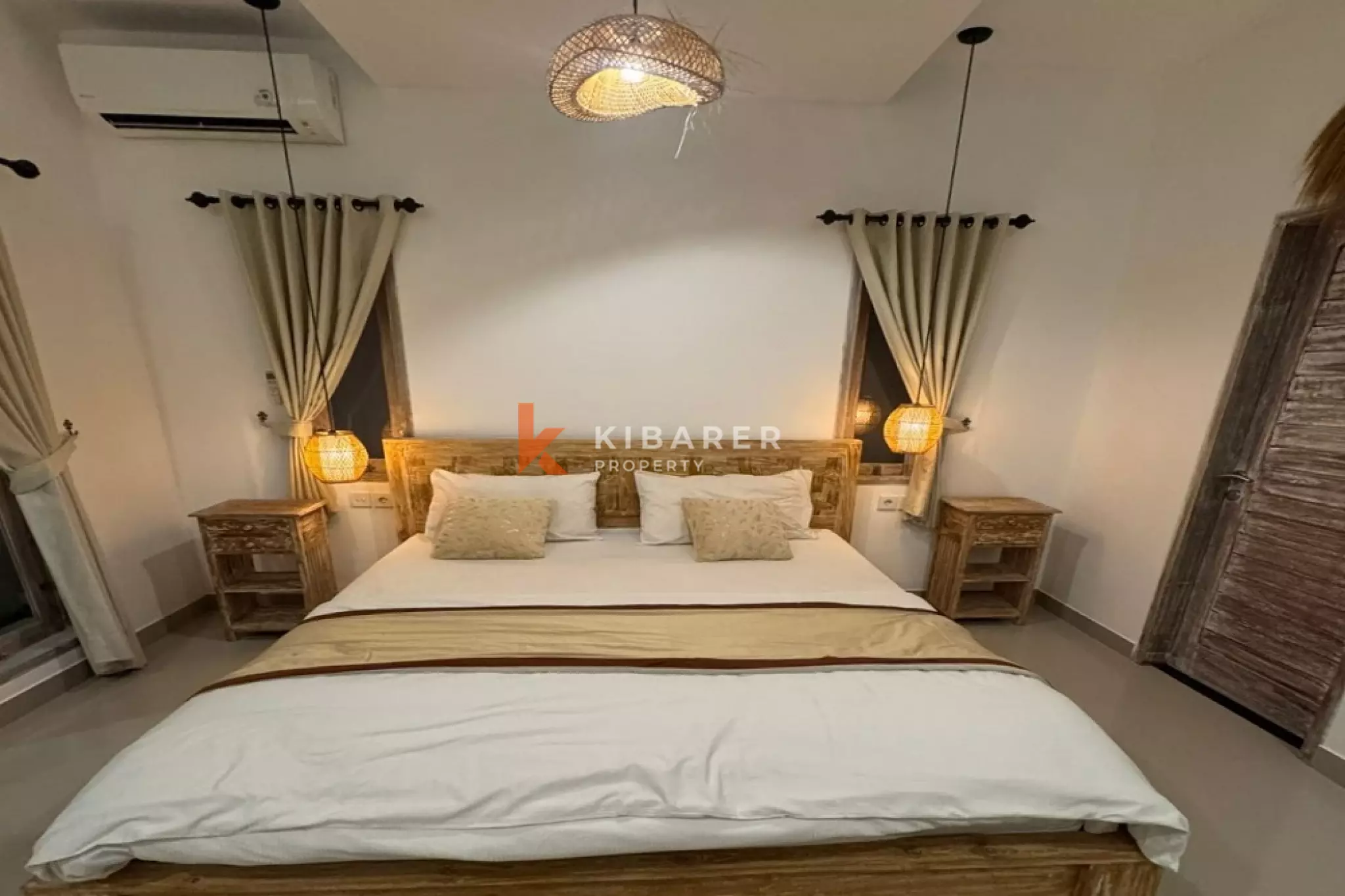 Compact Two-Bedrooms Enclosed Living in Berawa Area