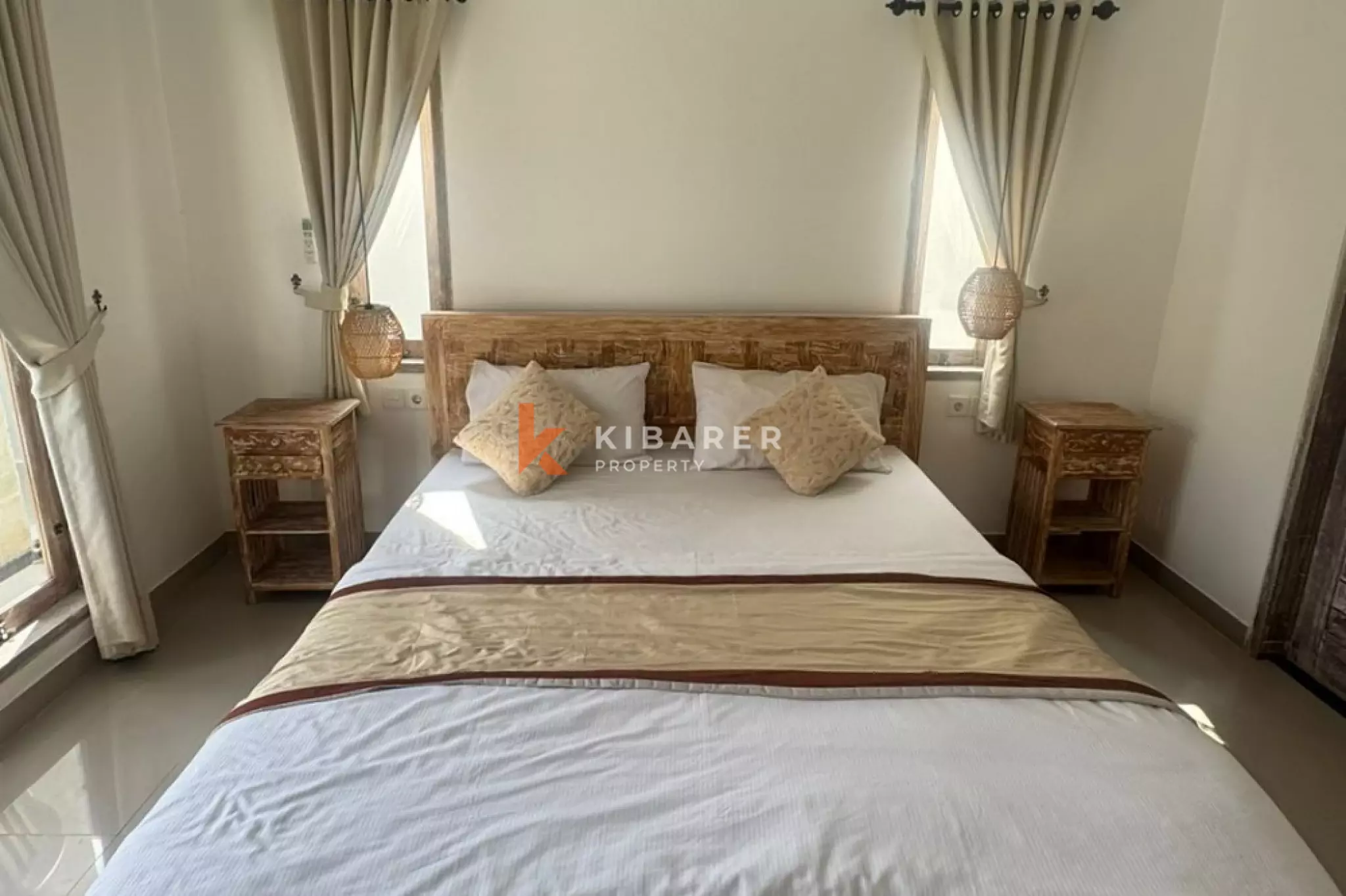 Compact Two-Bedrooms Enclosed Living in Berawa Area