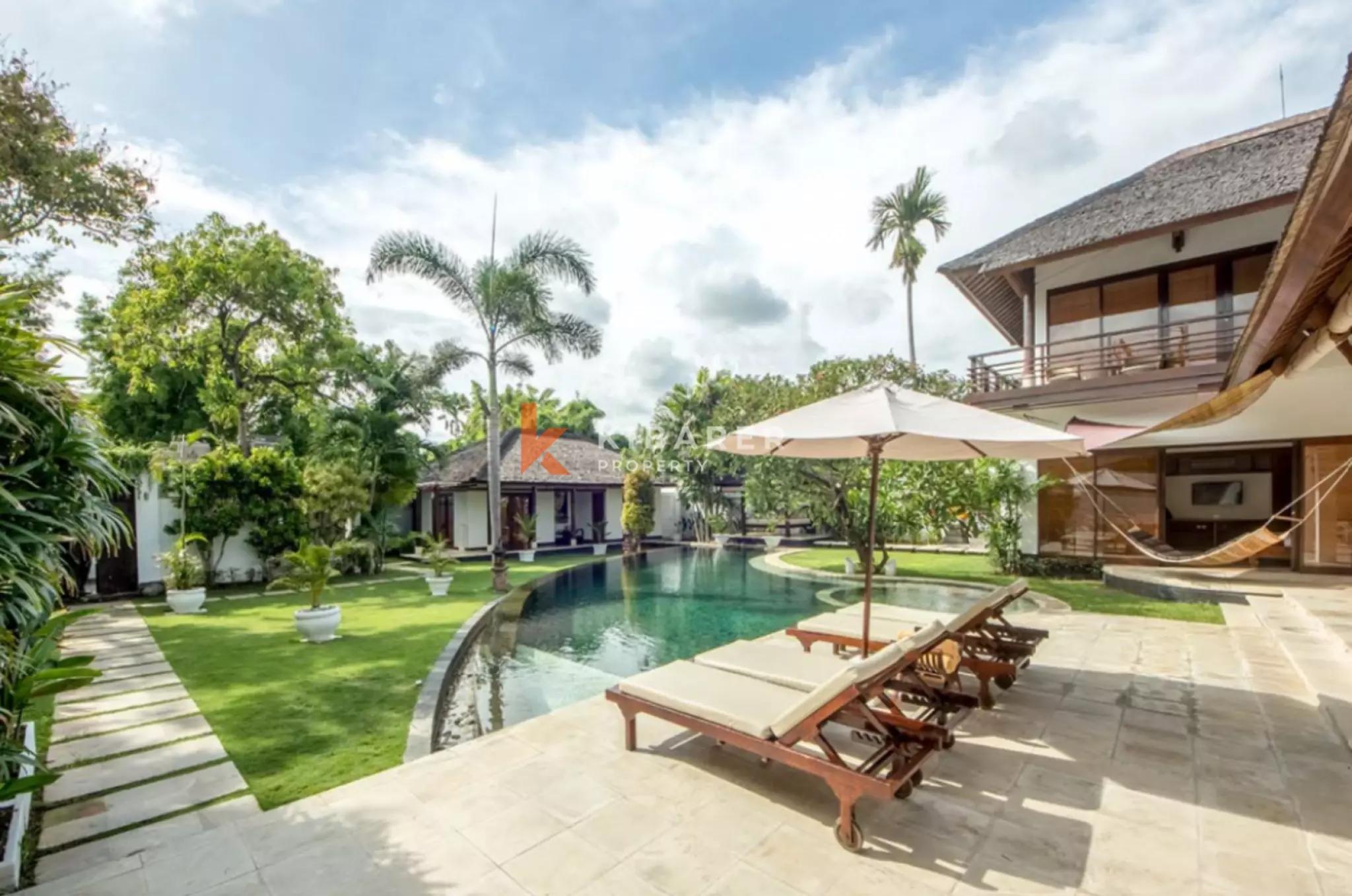 An Iconic Five Bedroom Luxury Villa Just Steps from Petitenget Beach