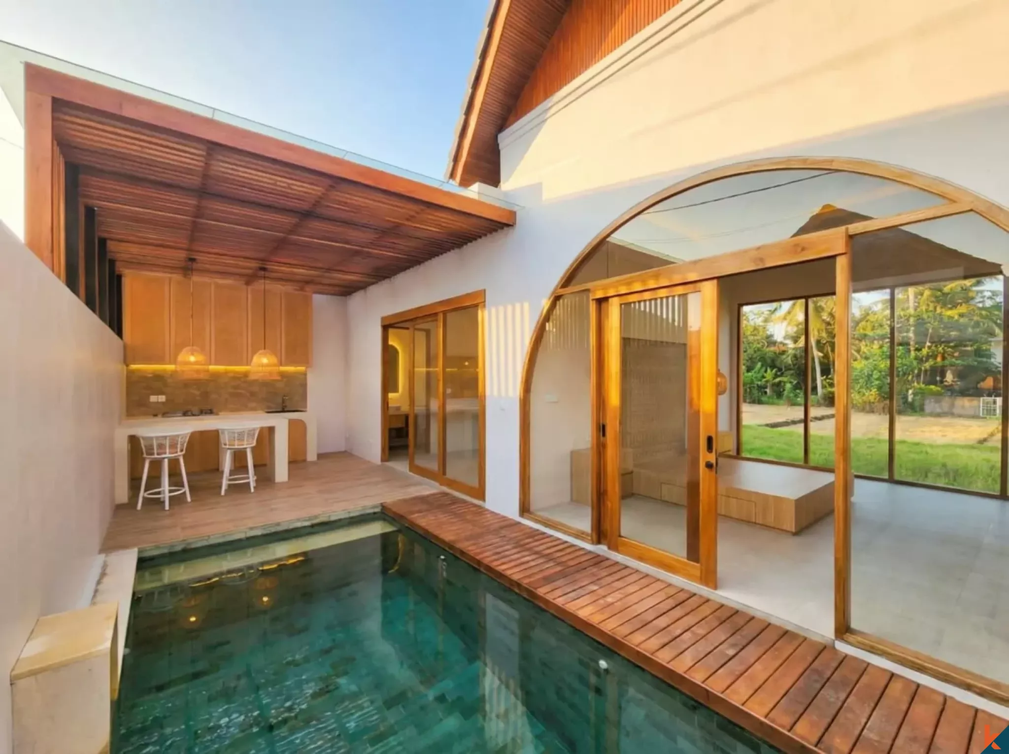 Brand new leasehold two bedroom villa part of private complex in Ubud