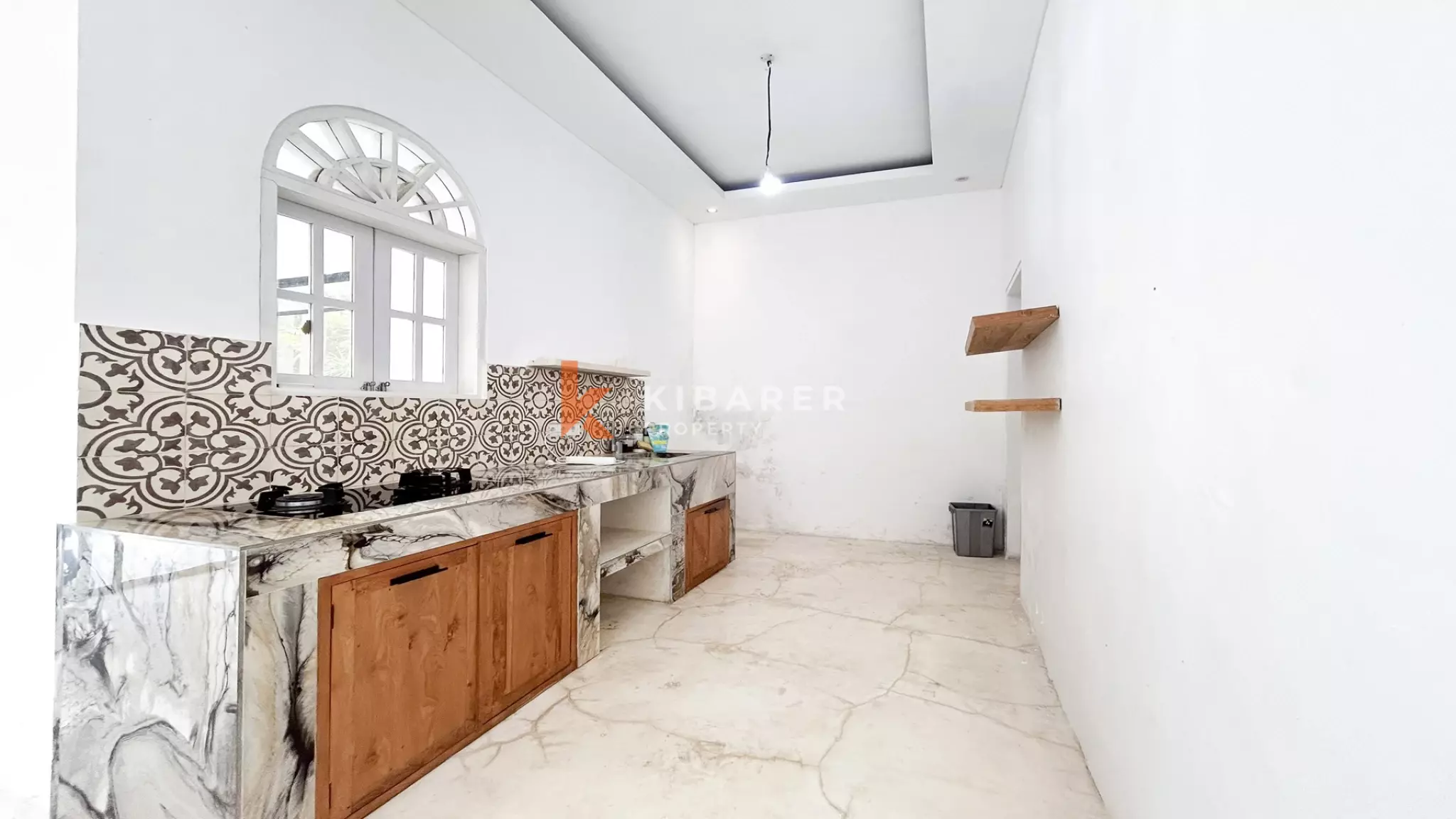 Tropical Two-Bedroom Unfurnished Villa with Enclosed Living in Pererenan