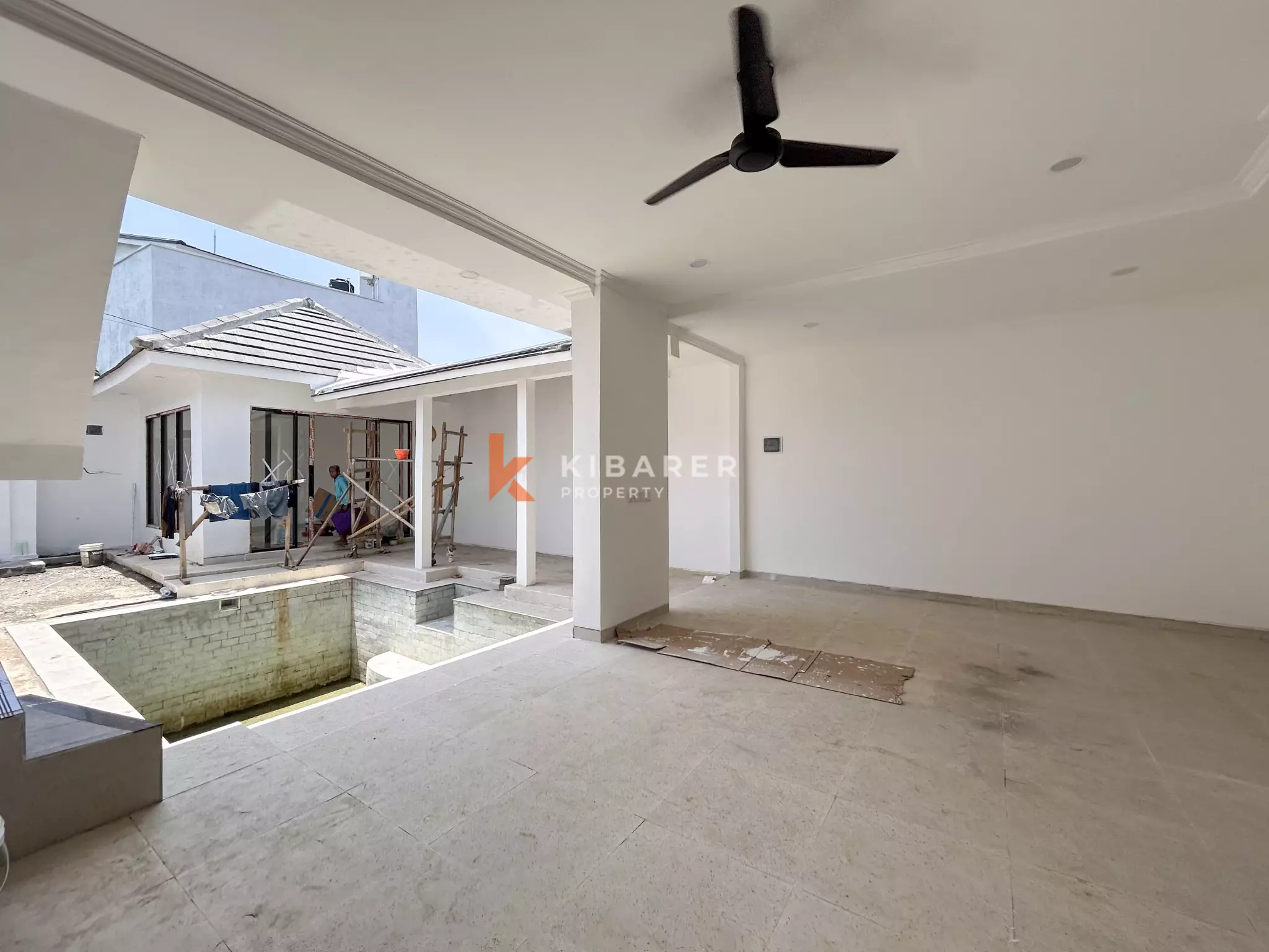 Tropical Two-Bedroom Unfurnished Villa with Open Living in Pererenan (Available in February 2026)