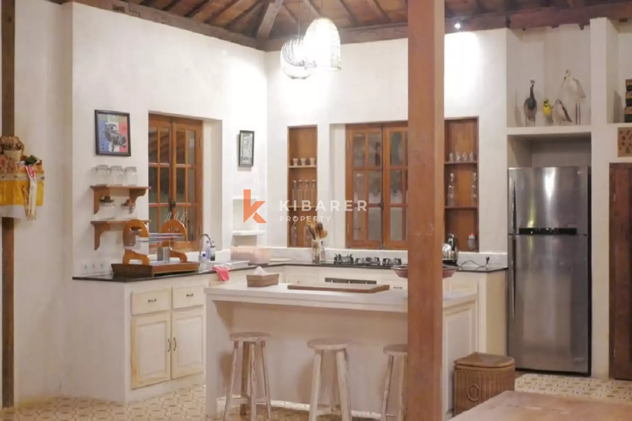 Serene Five-Bedrooms Garden Villa in Prime Seminyak-Kerobokan