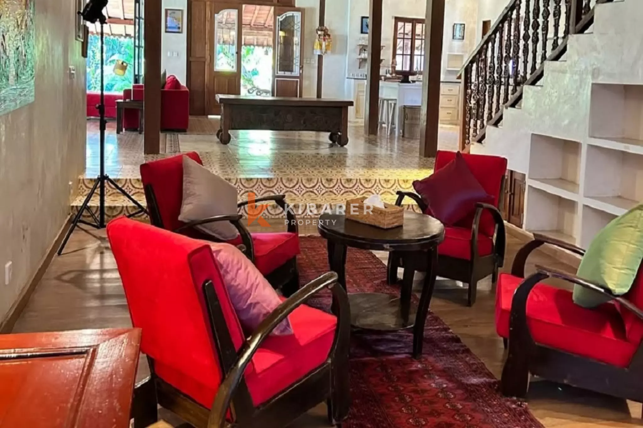 Serene Five-Bedrooms Garden Villa in Prime Seminyak-Kerobokan