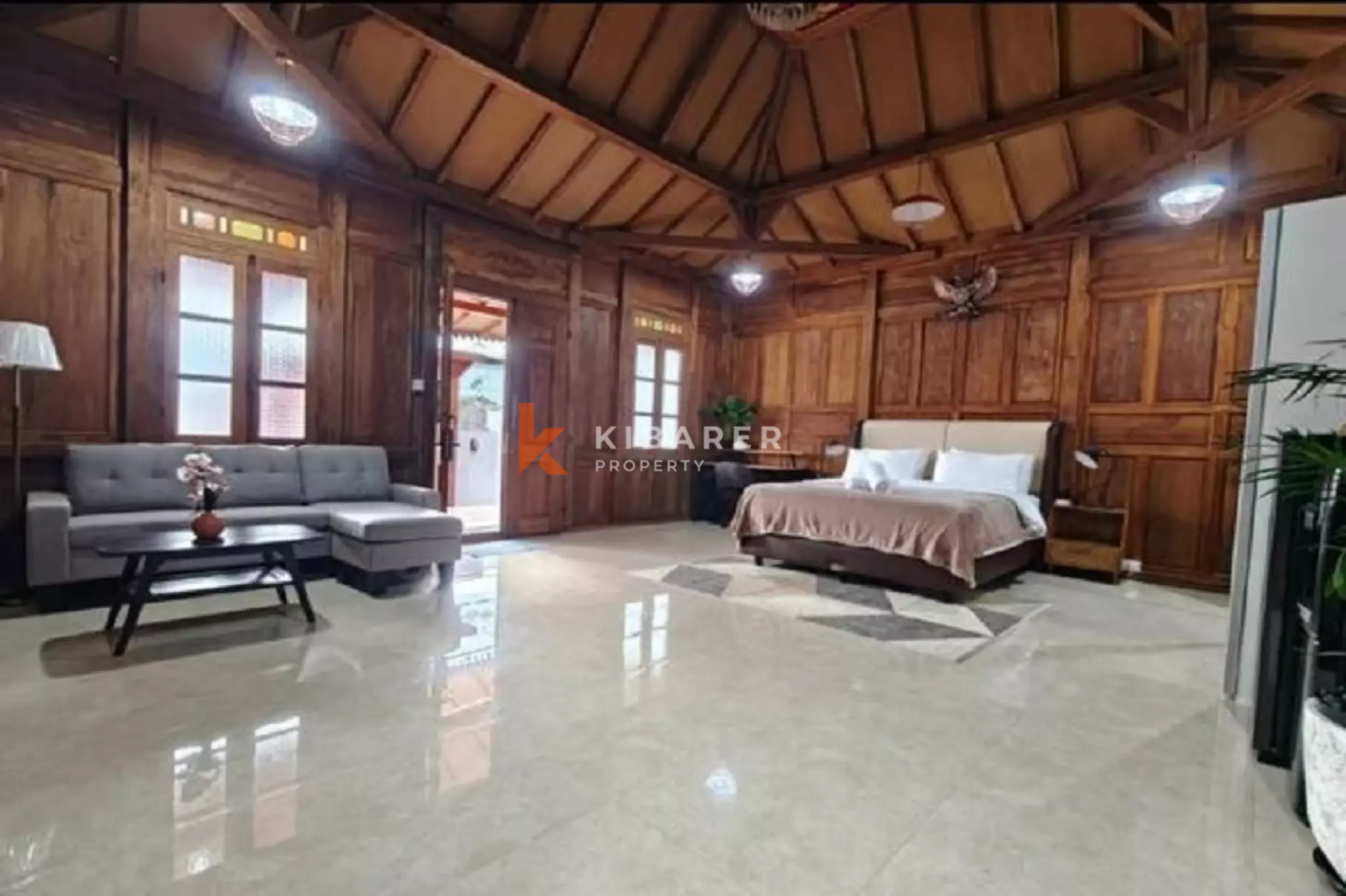 Charmant appartement de style Joglo, une chambre, à Seminyak