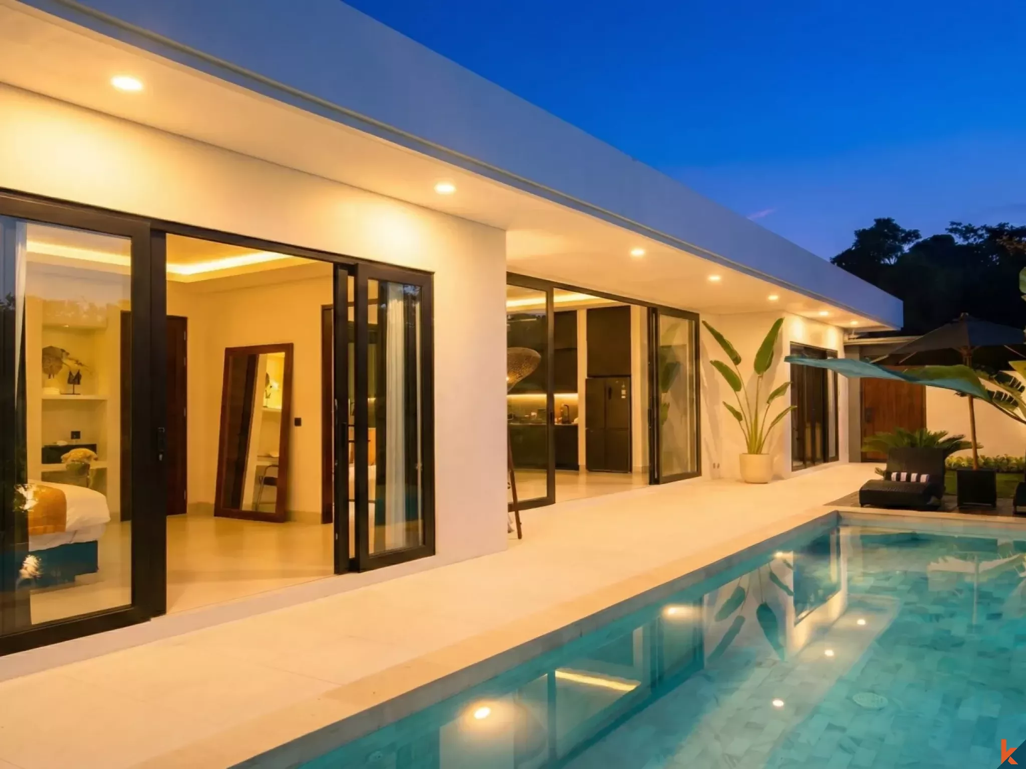 Brand new modern two bedroom leasehold villa in peaceful area of Sayan - Ubud